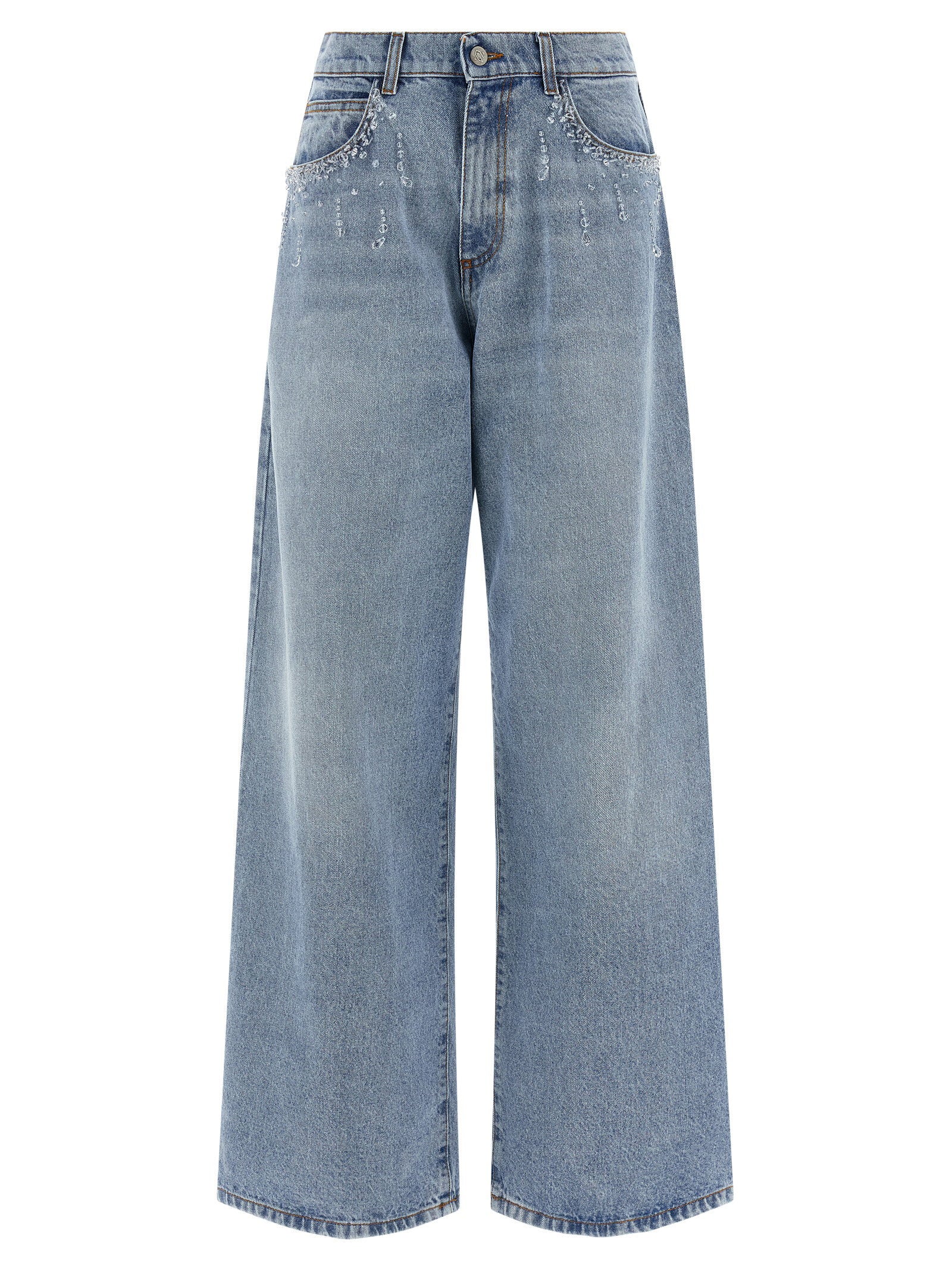Giuseppe Di Morabito Crystal Jeans – 100% cotton