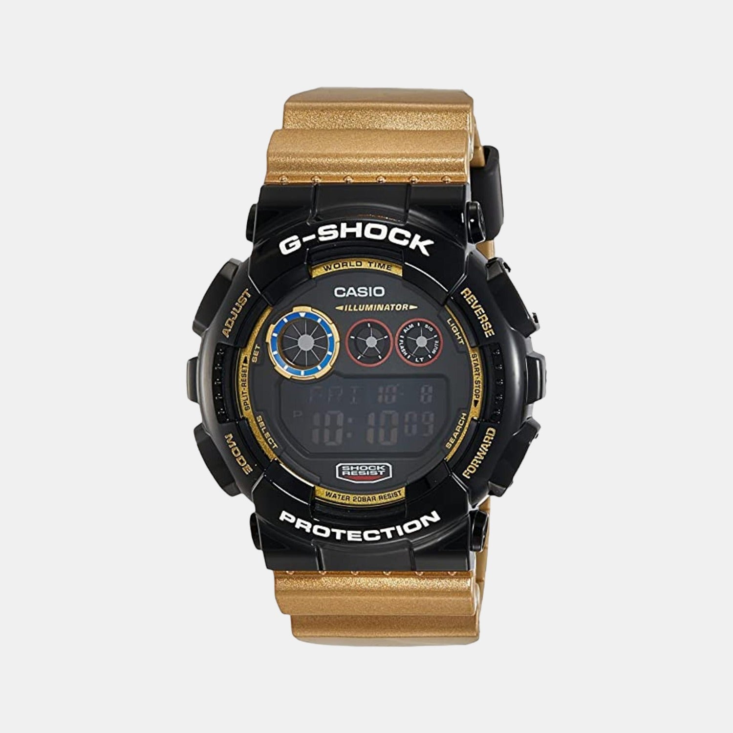 Casio G-Shock Men Quartz Black Dial Analog-Digital Resin Watch G760