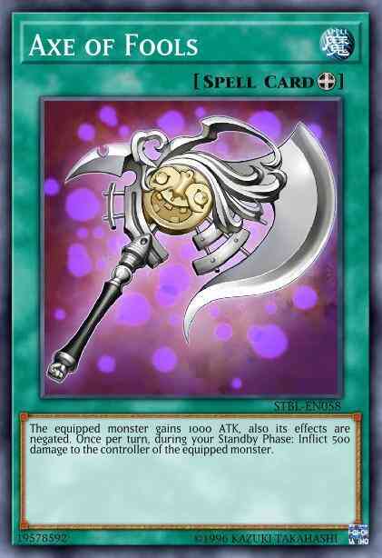 Yu-Gi-Oh! Axe of Fools - BP02-EN161 - Common - 1st Edition