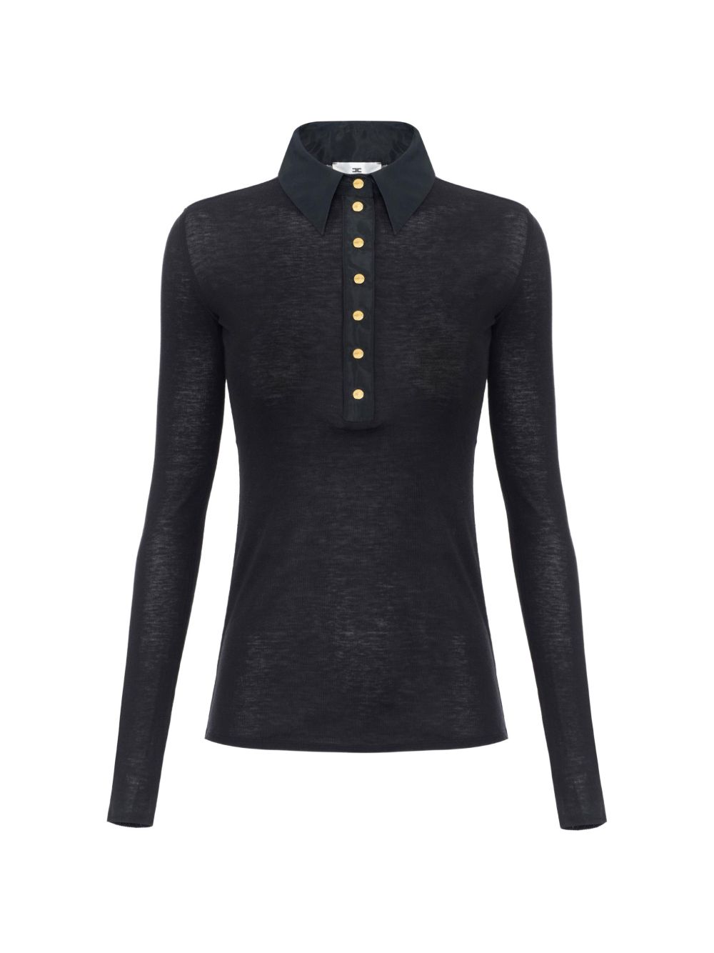 Elisabetta franchi t-shirts – Elisabetta Franchi Shirt – Lyocell 80%, Wool 20%