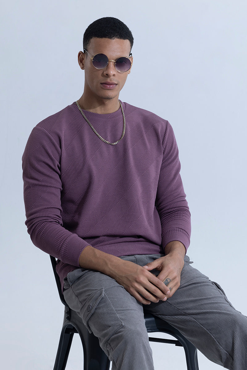 SNITCH Slasher Purple Sweatshirt