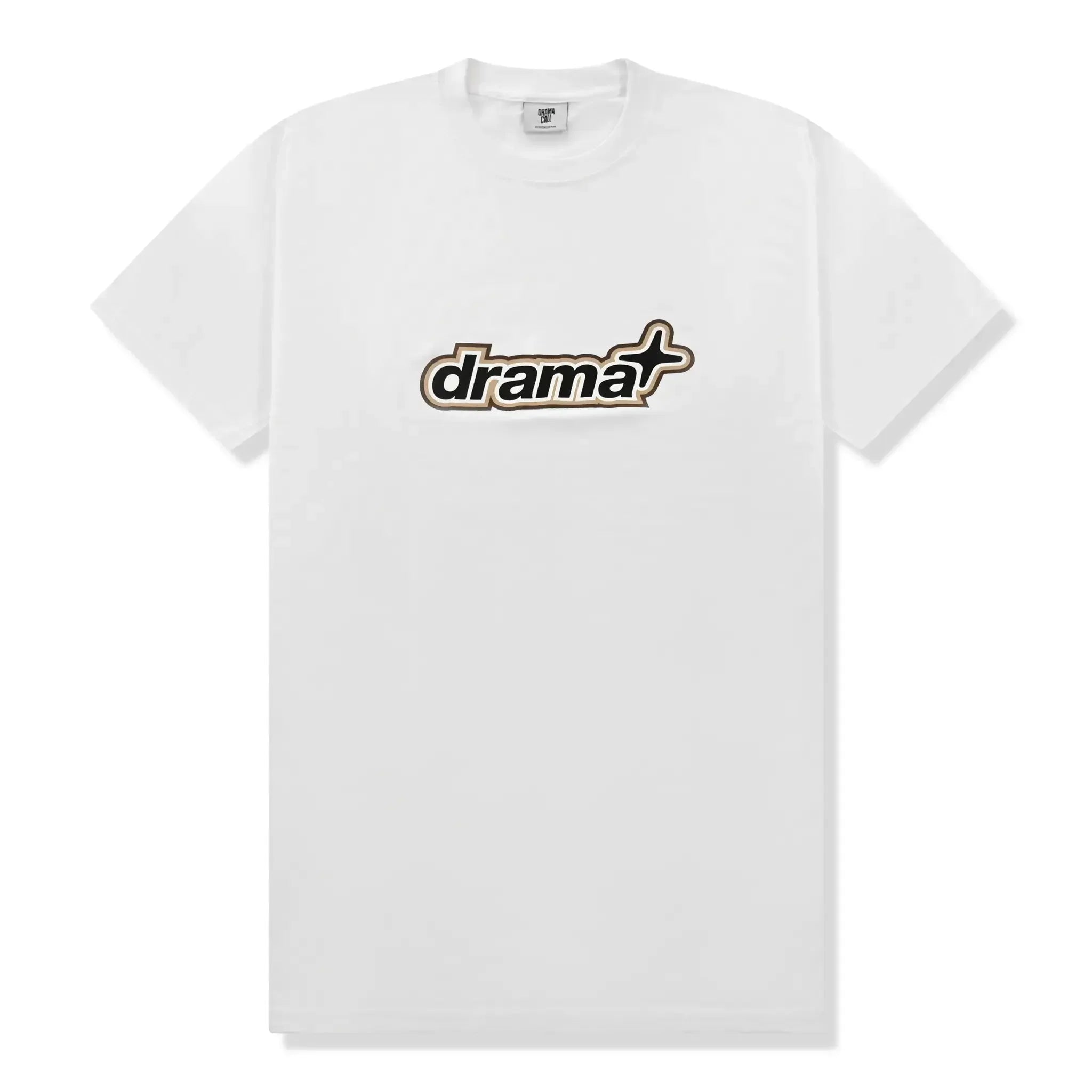 Drama Call Espresso 1Star White T Shirt