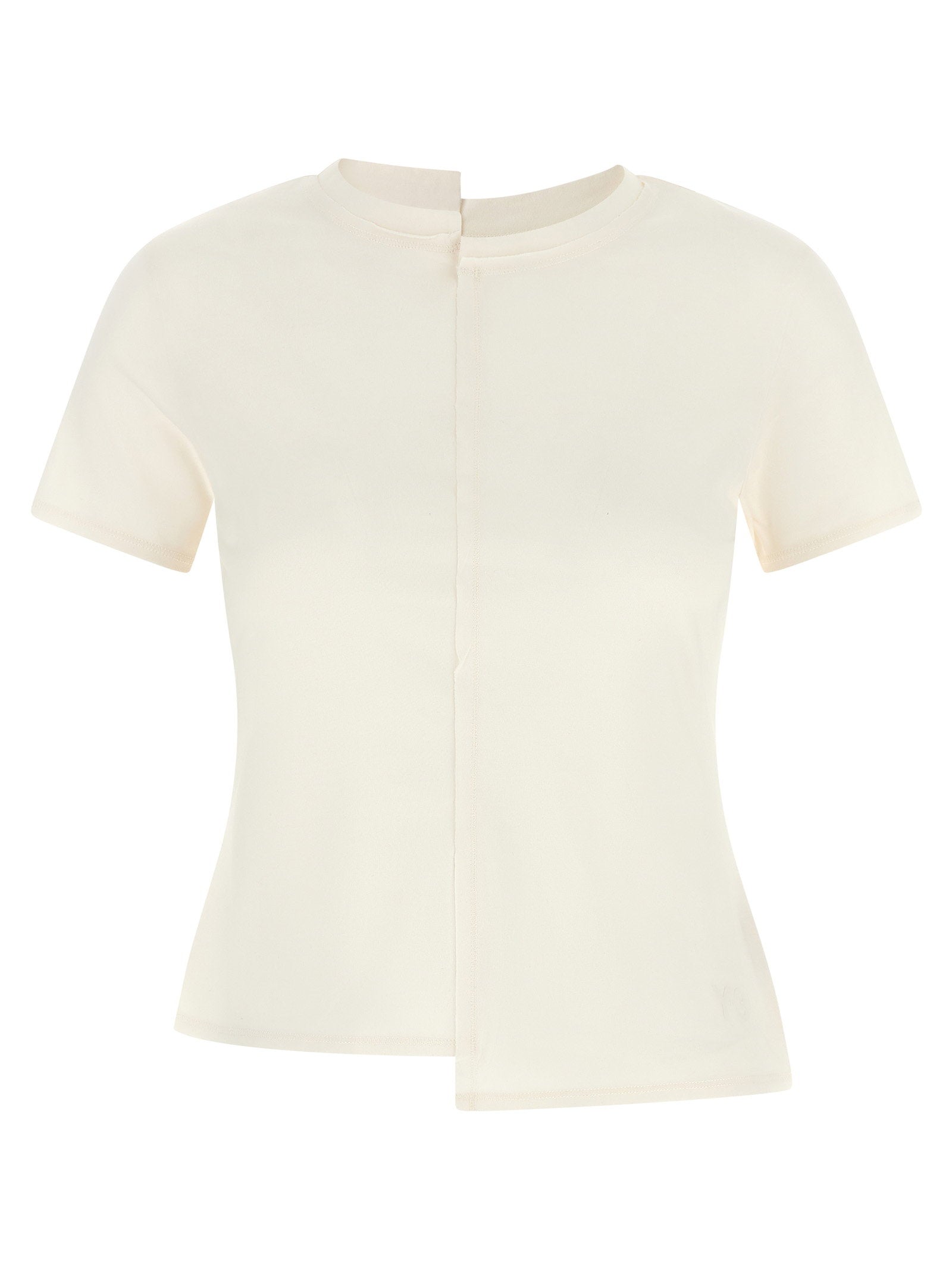 Y-3 Asymmetric T-shirt – 100% cotton