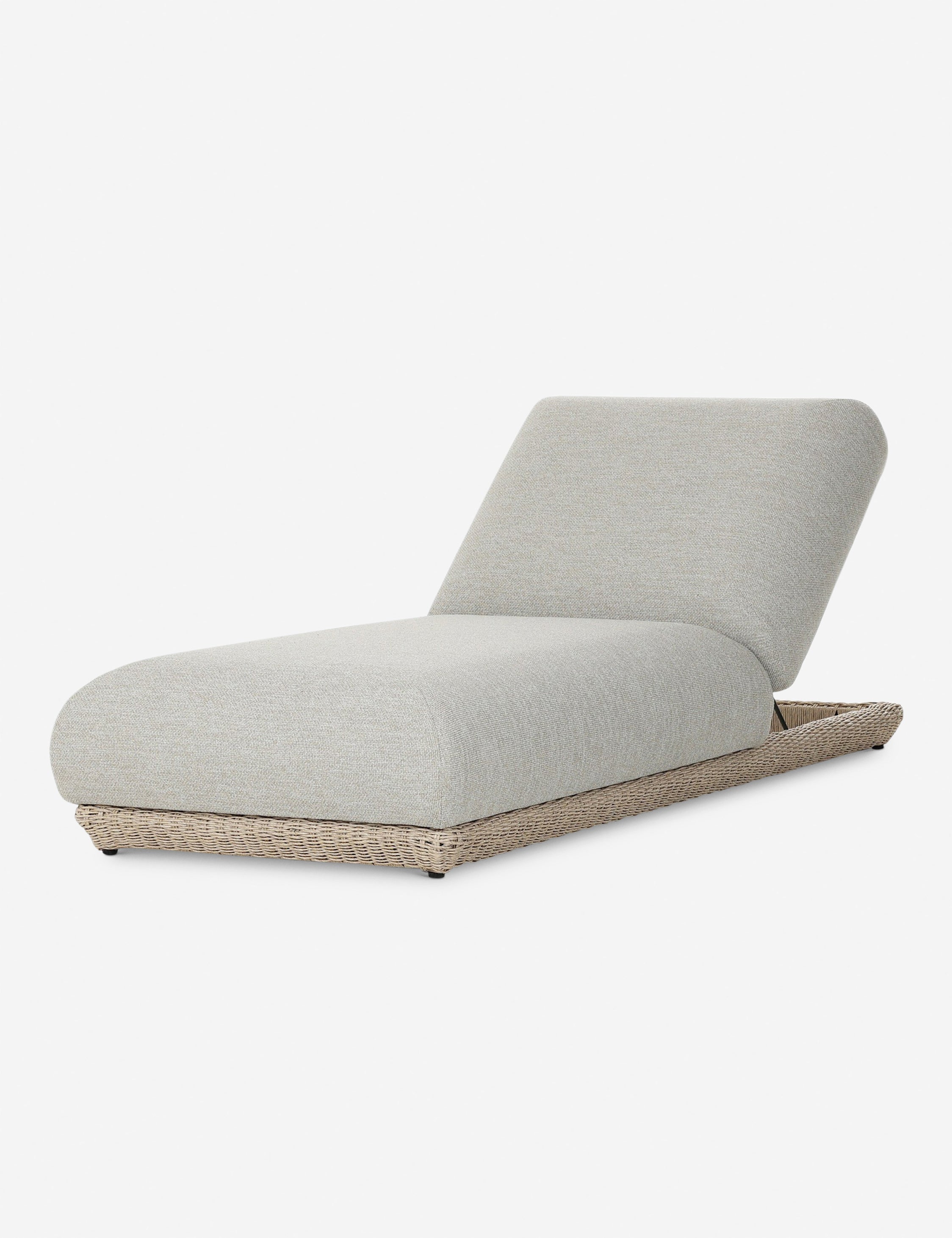 Lulu and Georgia Fitzcot Outdoor Chaise – Light Gray