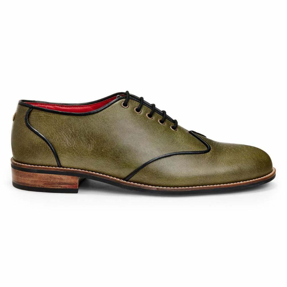 Banjaaran India Core Brogues Men – Olive - view 3