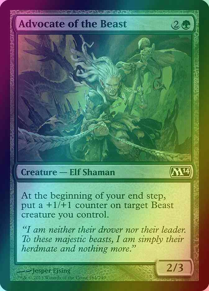 Beast 164 magic – Advocate of the Beast [164] [Magic 2014] [Foil]