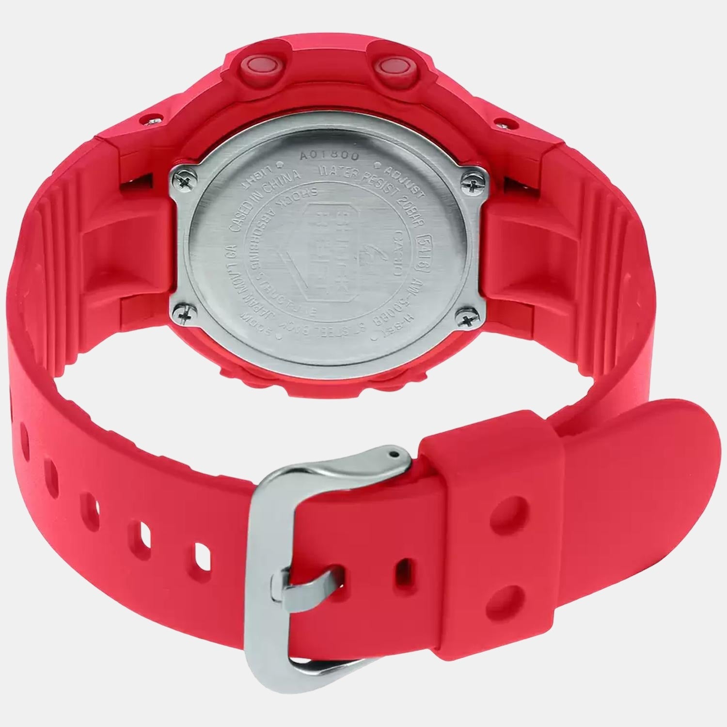 Casio G-Shock Men Quartz Red Dial Analog-Digital Resin Watch G1081 - view 5