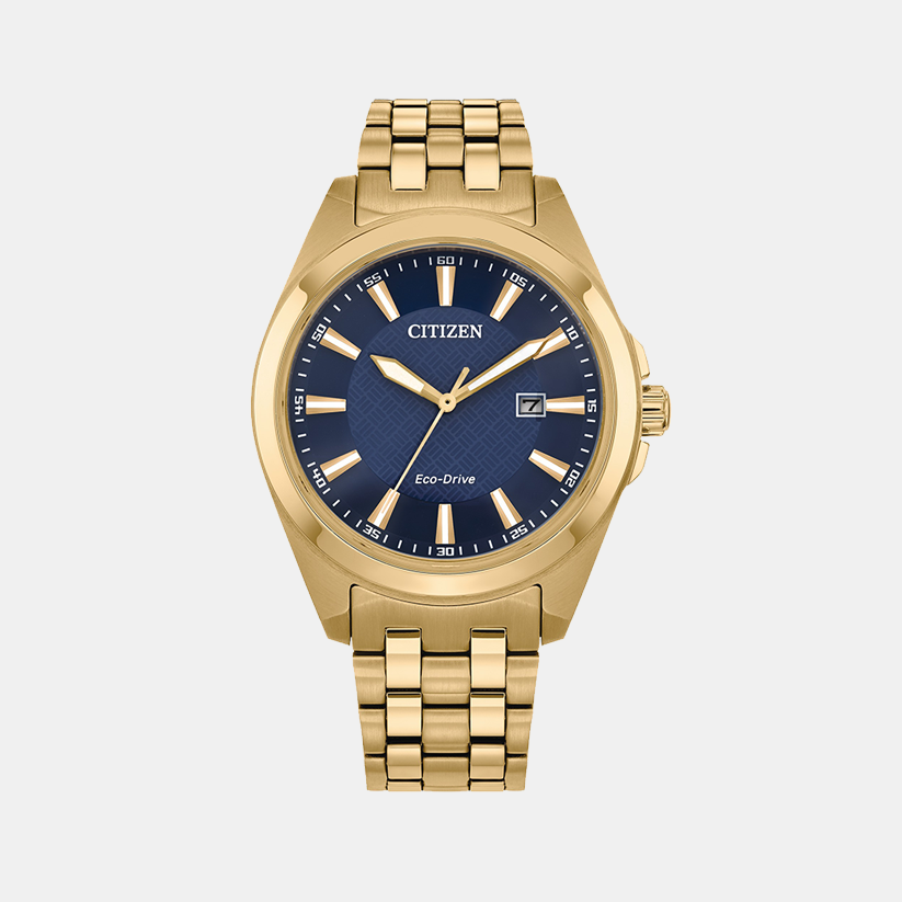 Citizen Eco-Drive Men Eco-Drive Blue Dial Analog Stainless Steel Watch BM7532-54L