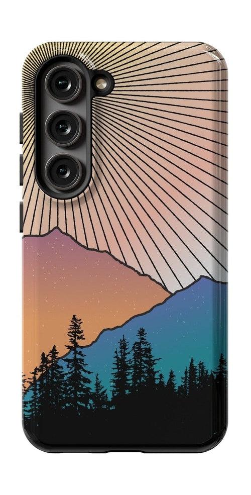 Casetry Golden Hour | Mountain Sunset Samsung Case - view 13