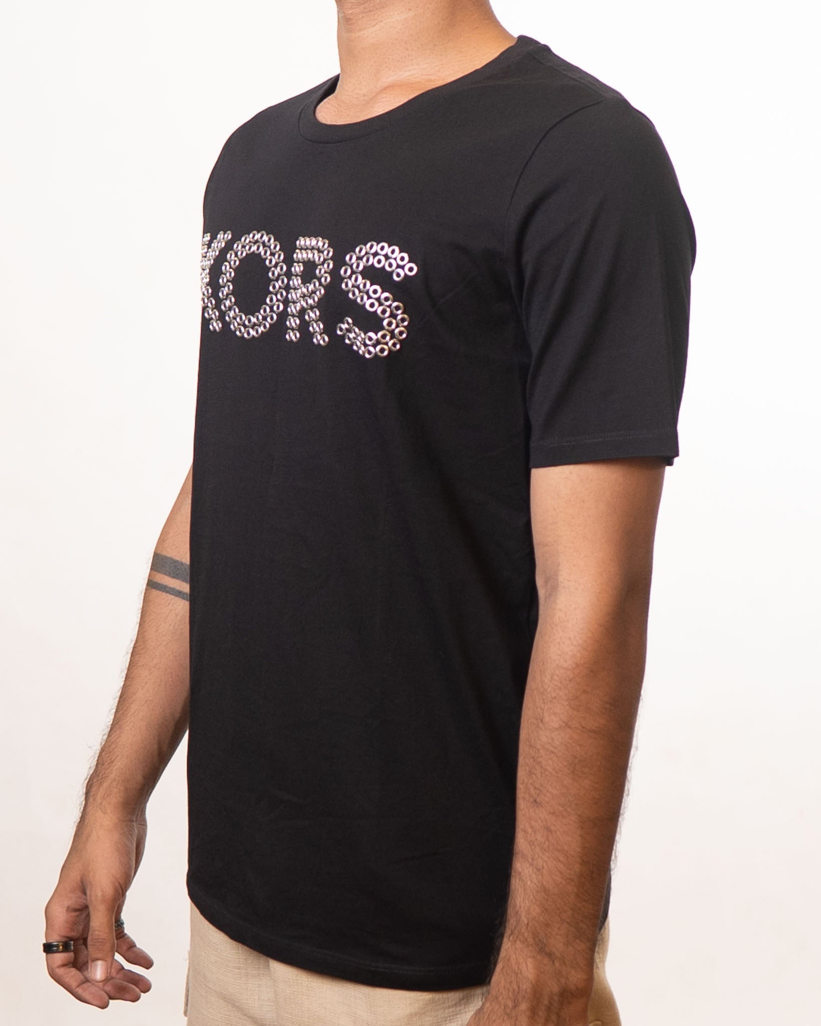 Michael Kors Black Round Neck T-Shirt - view 2