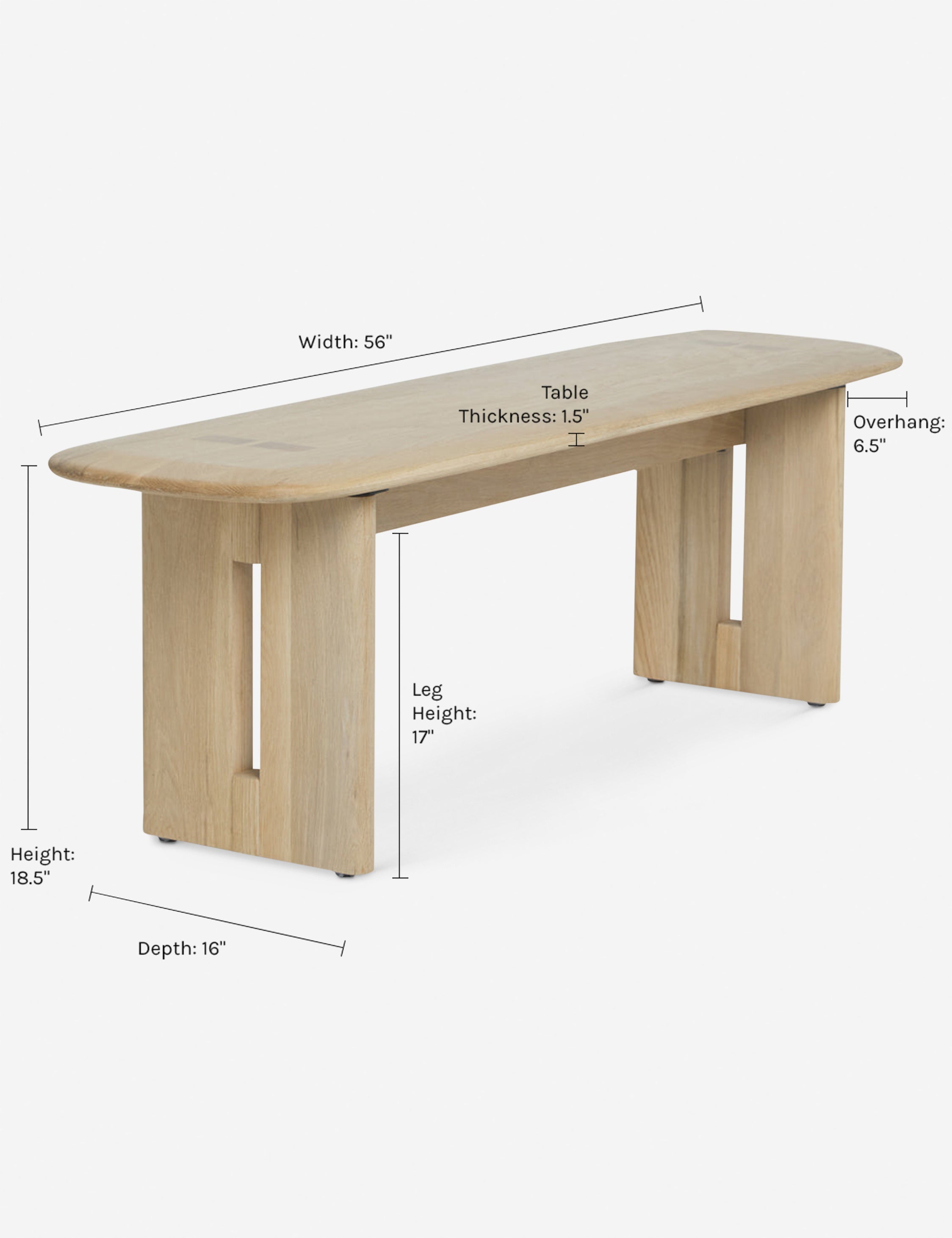 Lulu and Georgia Henrik Bench - view 9