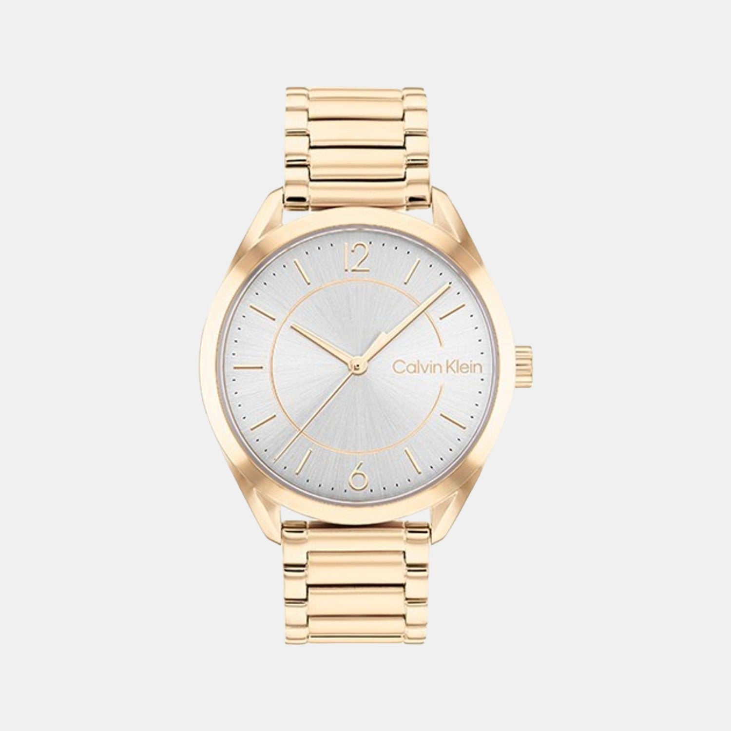 Calvin Klein Essentials Women Quartz Grey Dial Analog Stainless Steel Watch 25200191