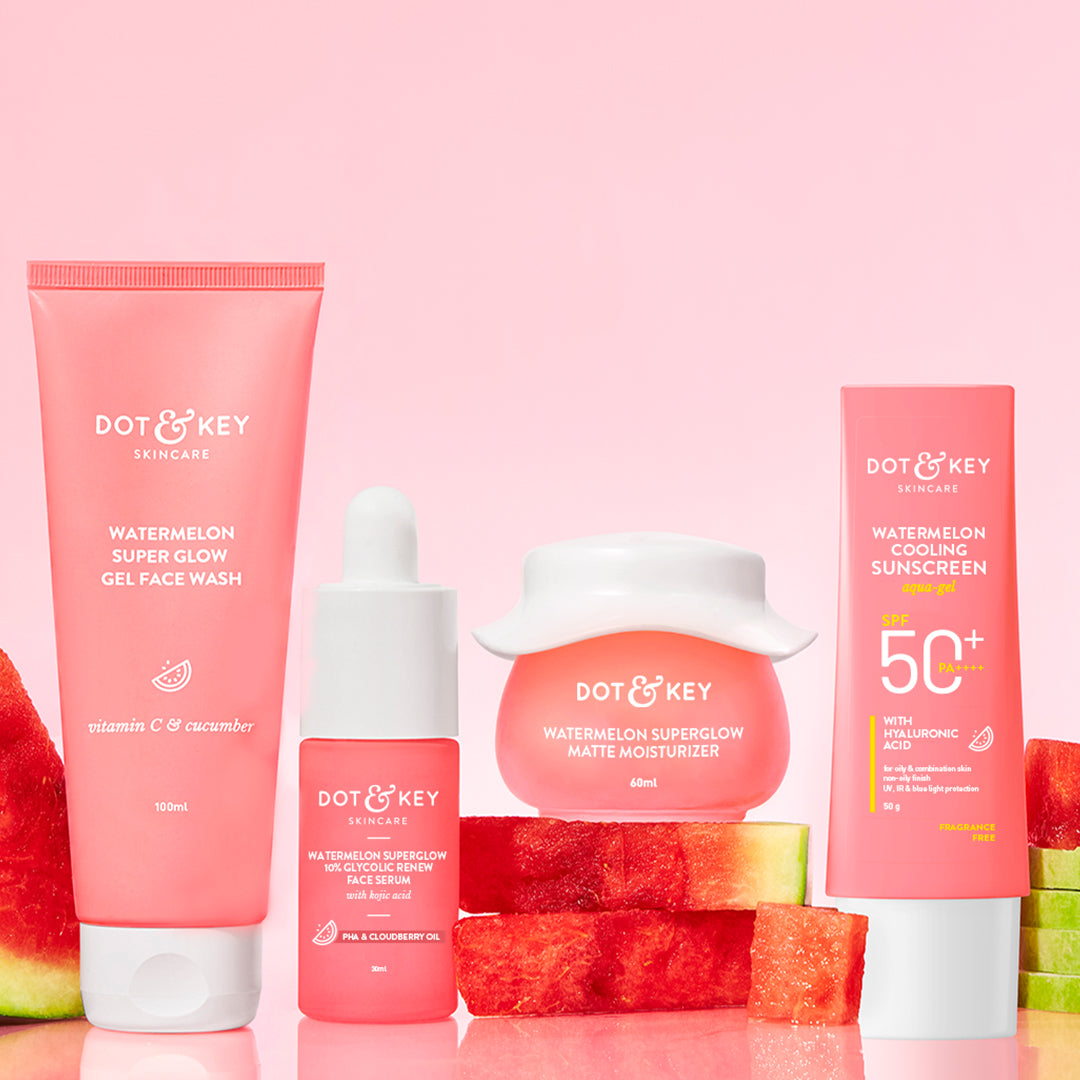 Dot & Key Watermelon Oil Free + Luminous Skin Combo