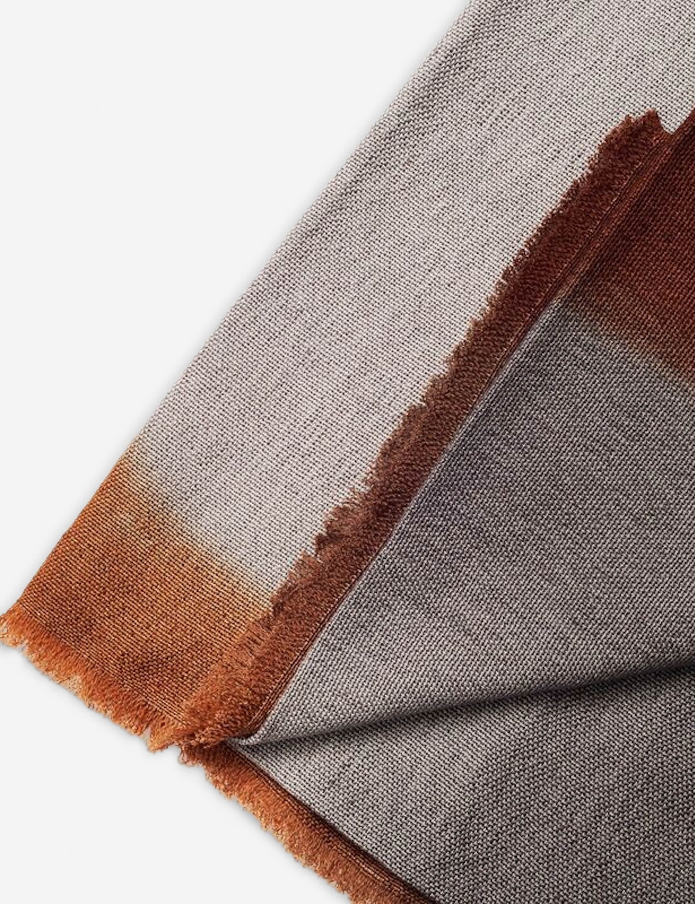 Lulu and Georgia Simply Taupe Wool Throw by Studio Variously - view 6