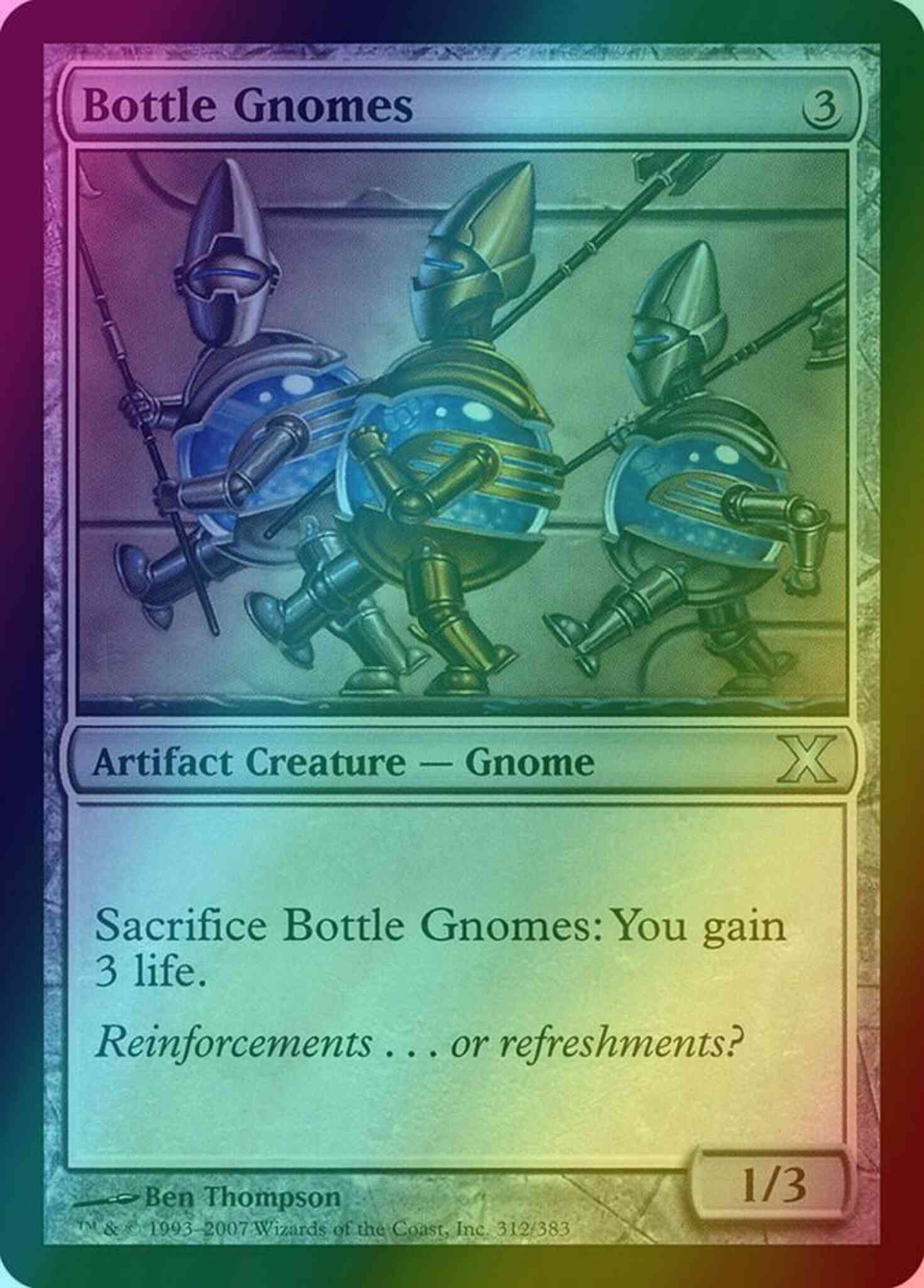 Bottle gnomes 312 – Magic Bottle Gnomes [312] [Tenth Edition] [Foil]