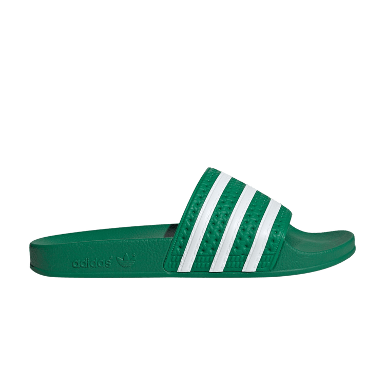 Yeezy adidas Adilette Slides Green Cloud White