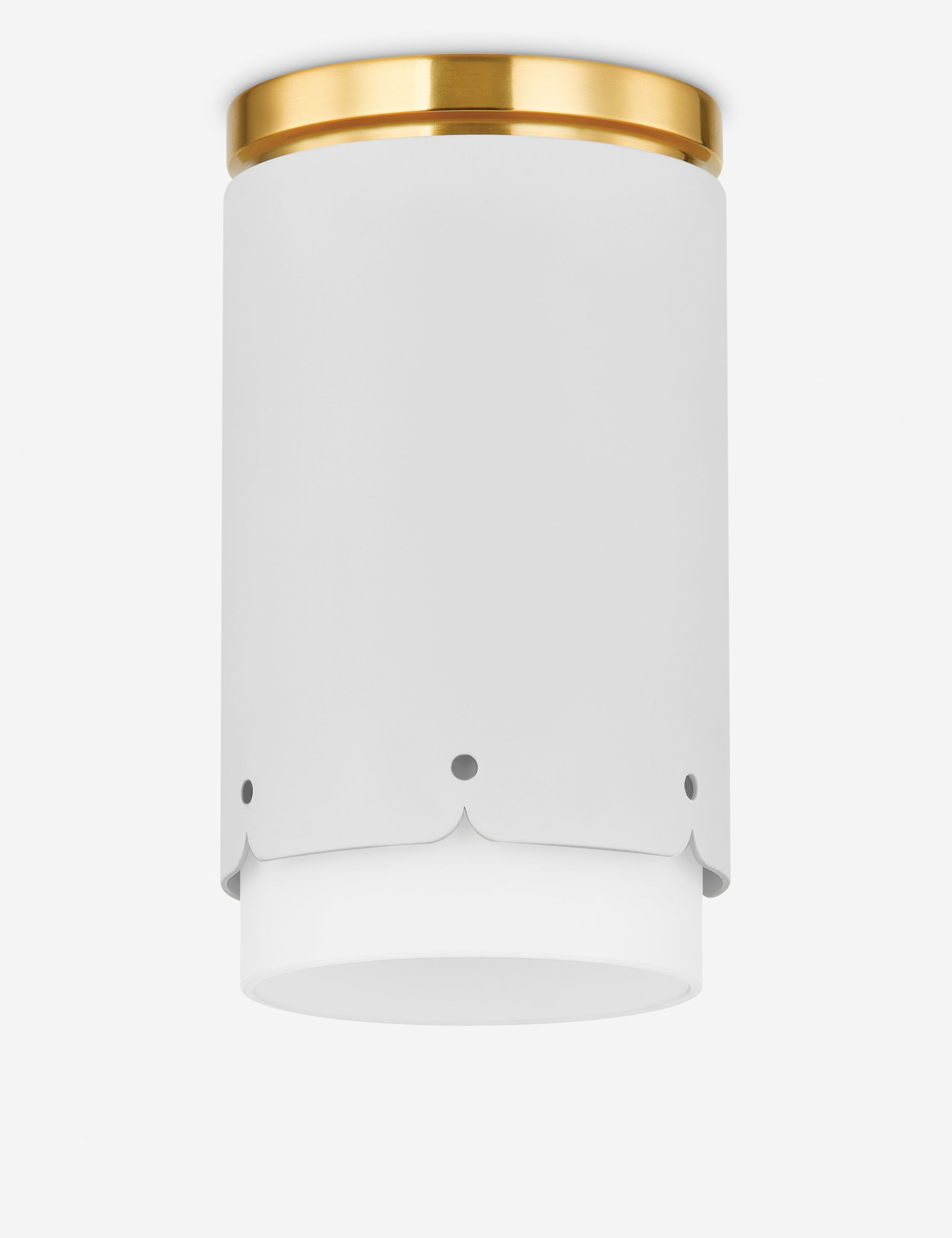 Lulu and Georgia Trenet Flush Mount Light - view 2