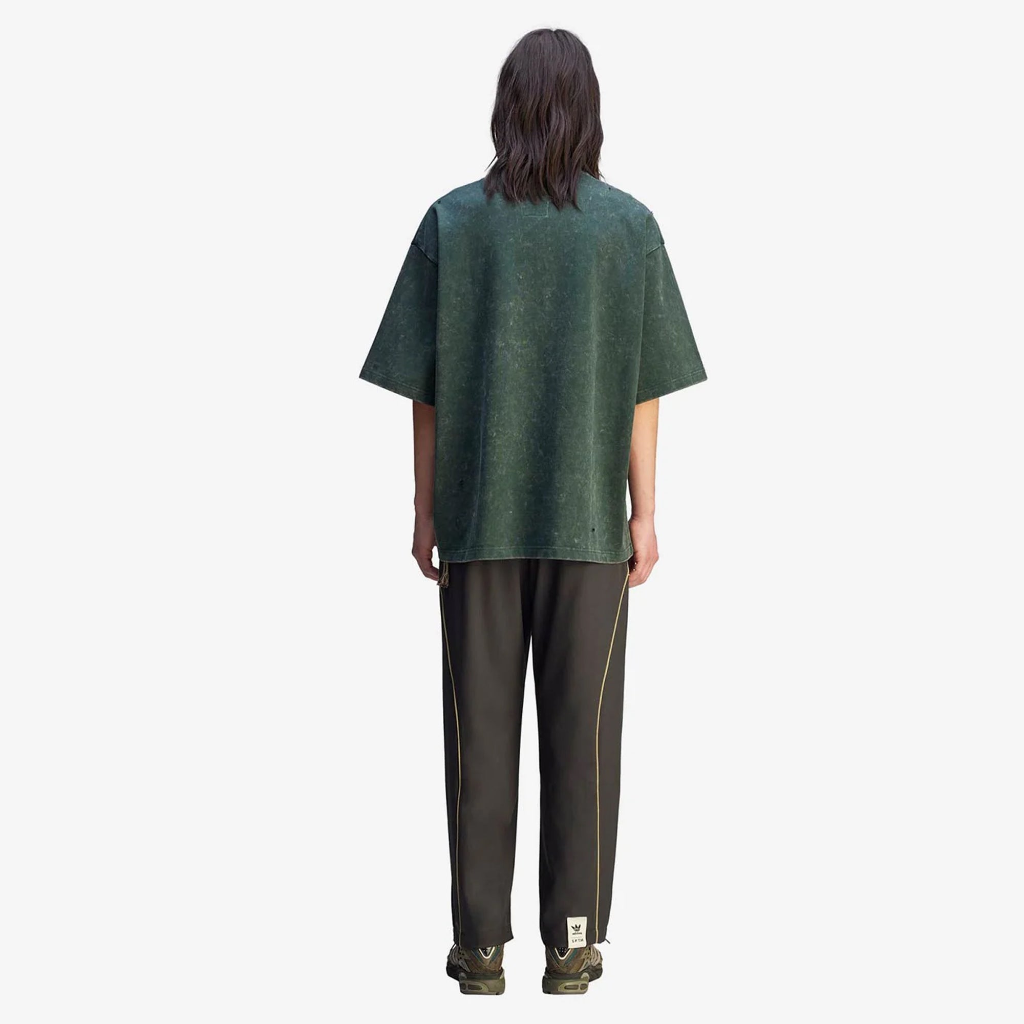 Adidas Originals | Song For The Mute Washed Tee { Shadow Green - view 6