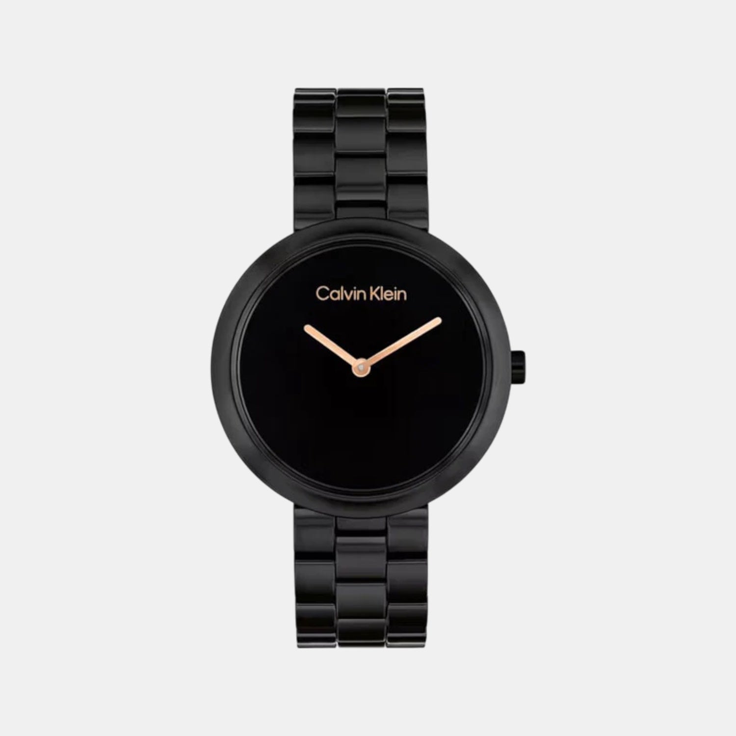 Calvin Klein Ck Pure Women Quartz Black Dial Analog Ceramic Watch 25100075