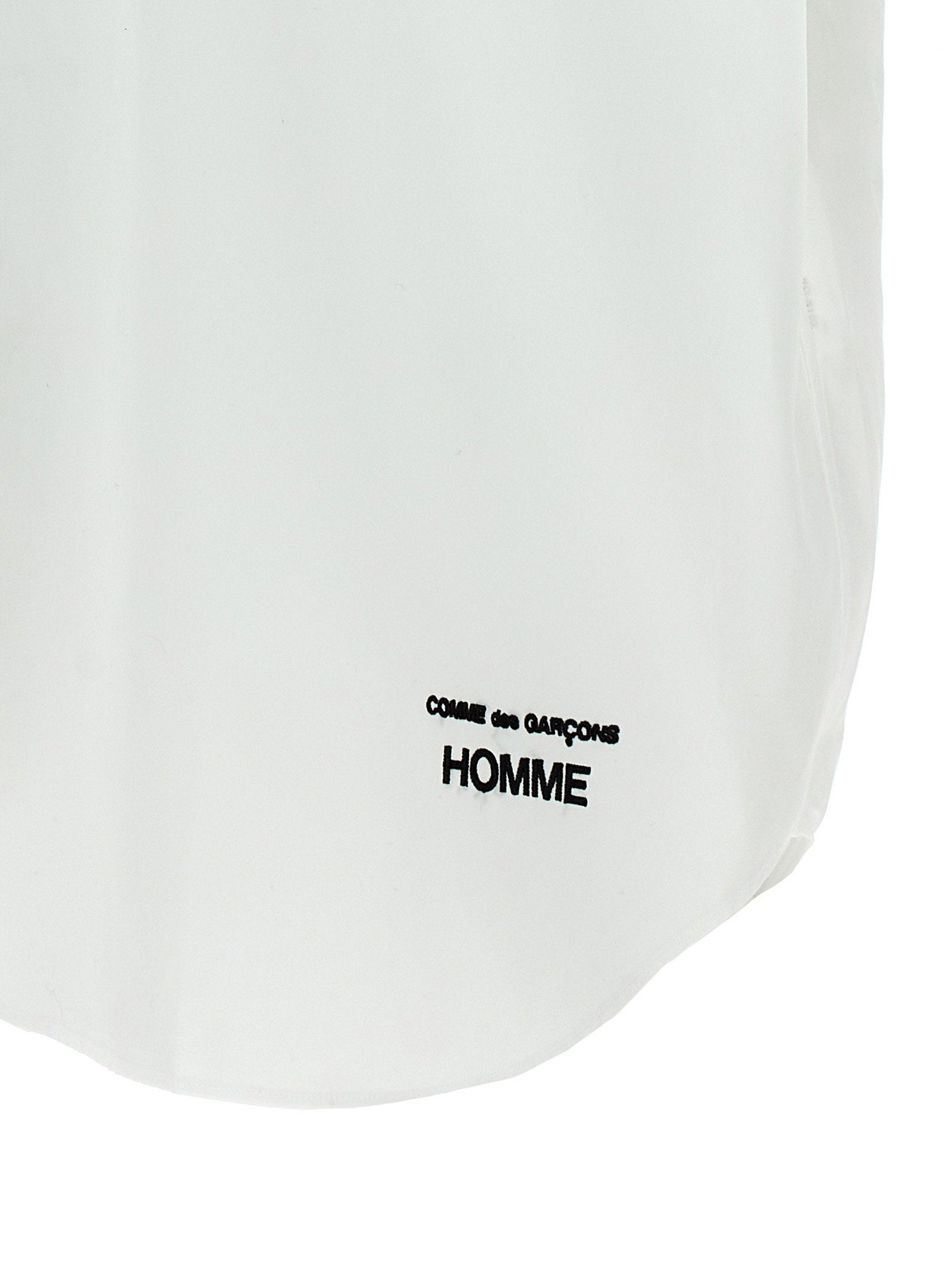 Comme Des Garҫons Homme Logo Embroidery Shirt - view 4