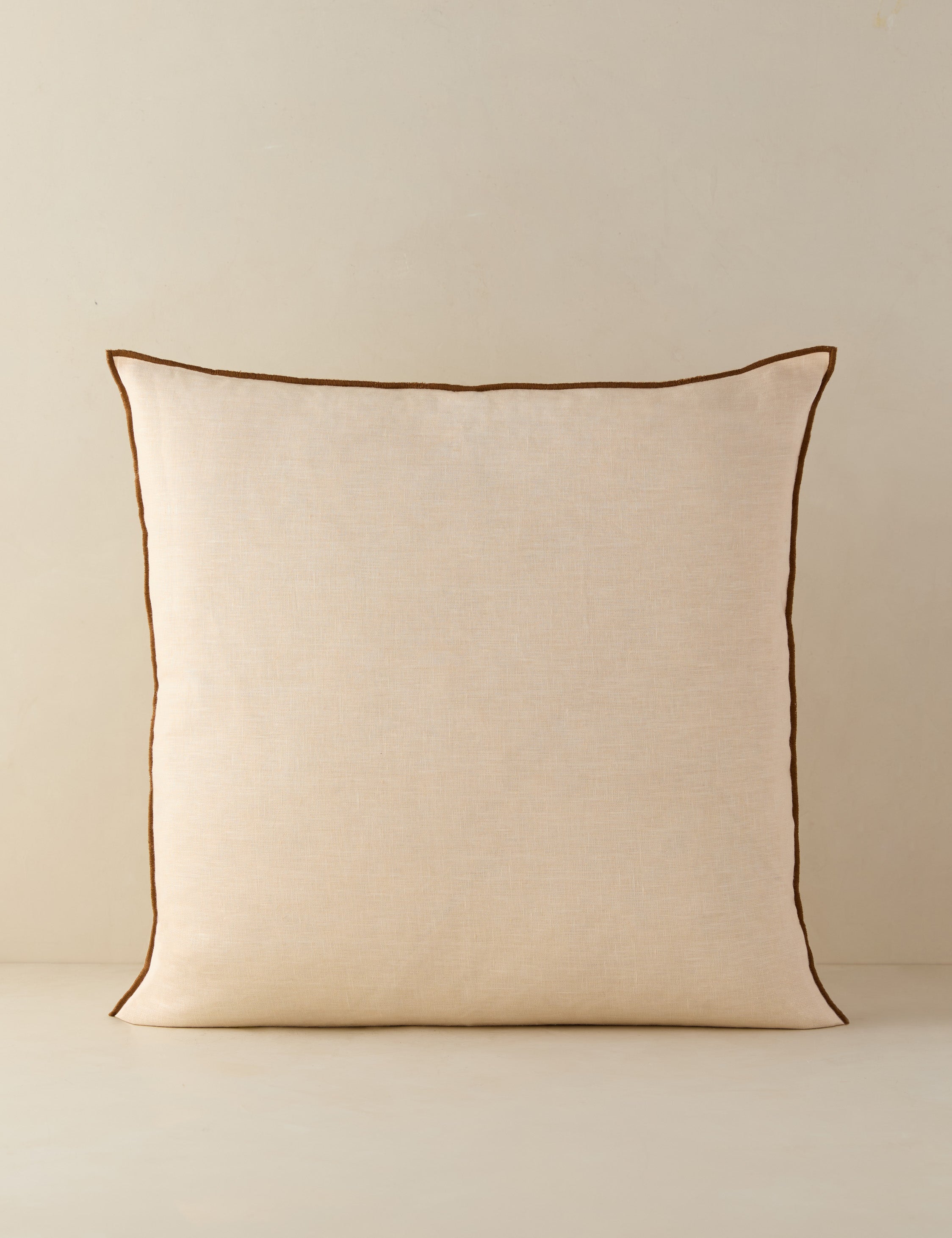 Lulu and Georgia Carys Contrast Linen Pillow - view 50