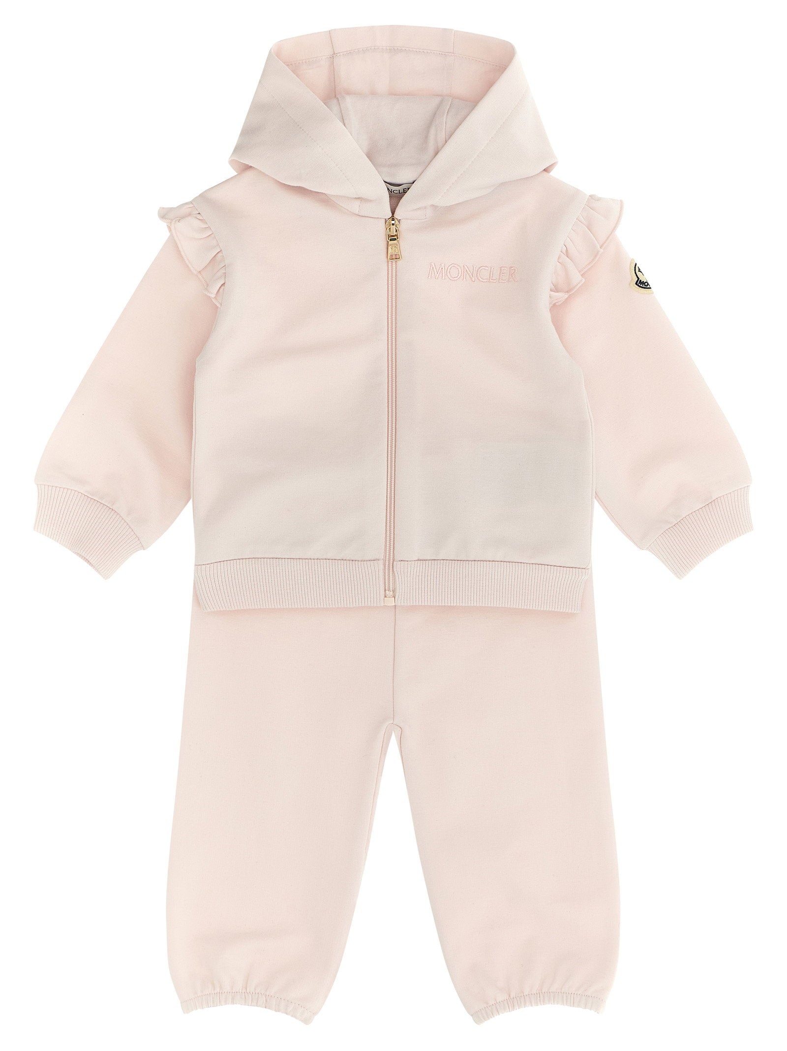 Complete hoodie ruffle – Moncler Enfant Complete Hoodie + Ruffle Joggers