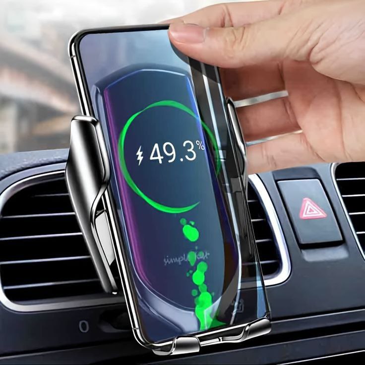 Catterton Smart Sensor Car Wireless Charger + Phone Holder - view 3