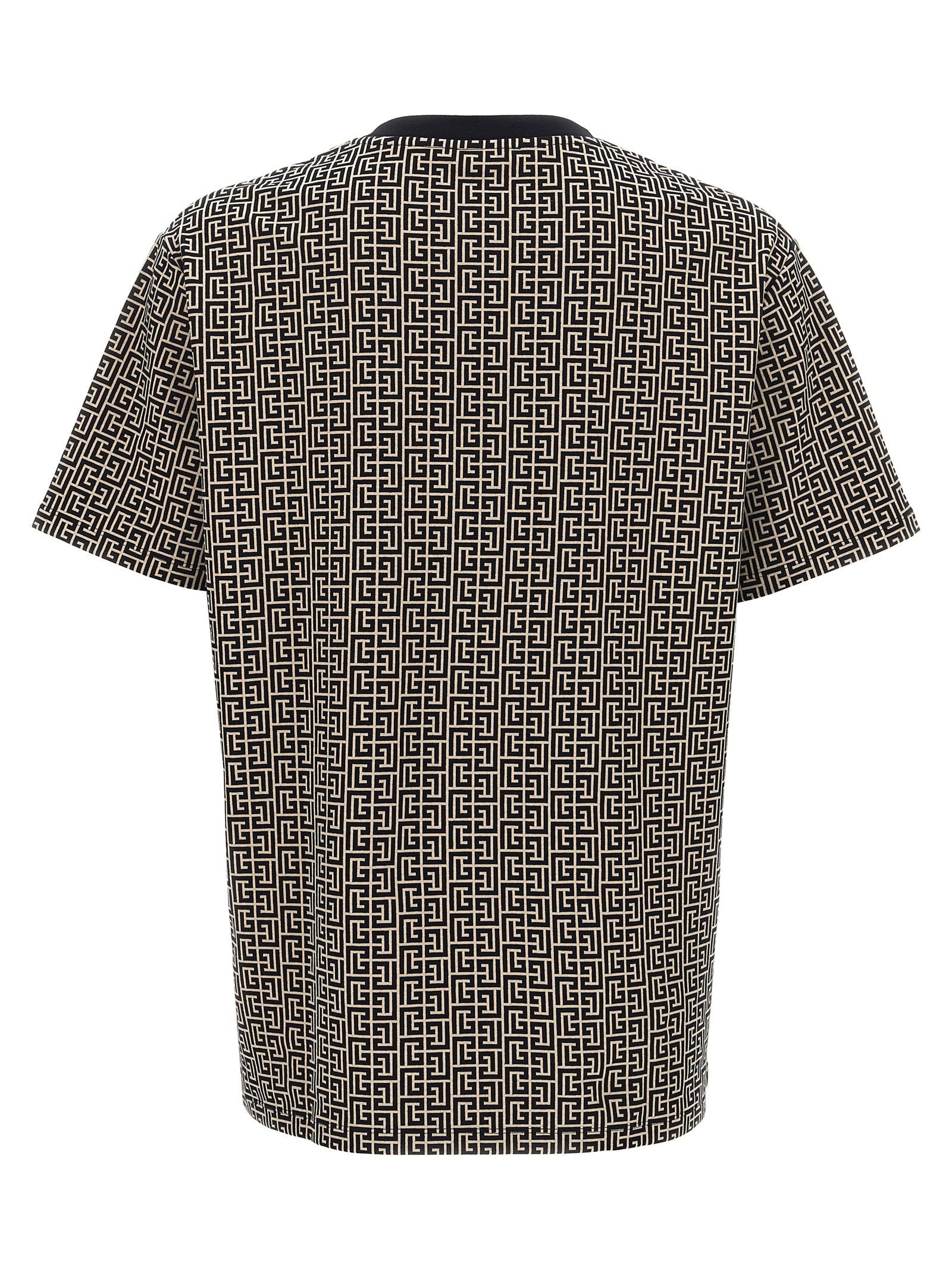 Balmain Monogram Couture T-shirt – 95% cotton, 5% elastane - view 2