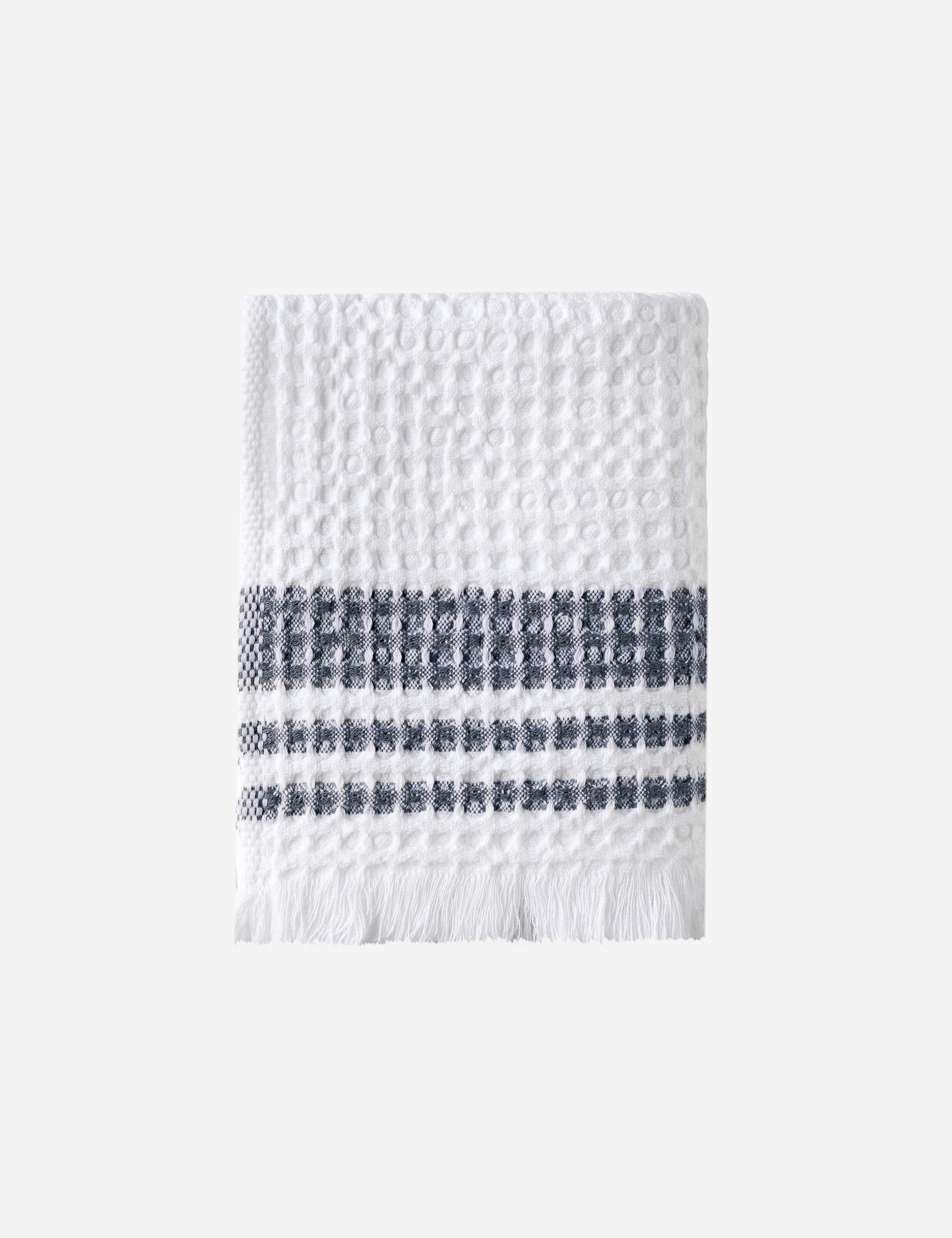Lulu and Georgia Organic Belgian Waffle Hand Towels (Set of 2) by Mungo - view 2