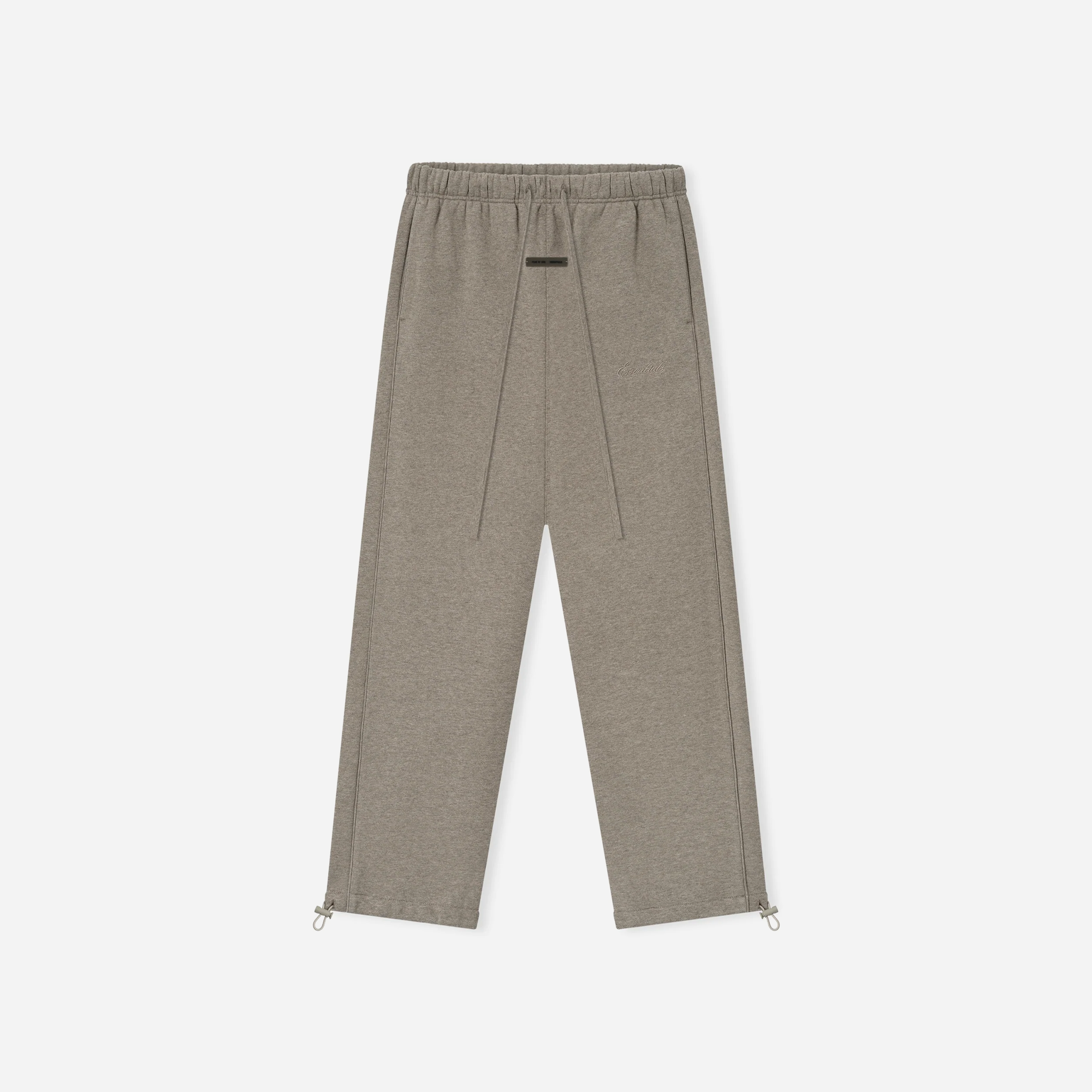 Fear Of God Essentials SS25 Relaxed Fleece Sweatpant With Piping- Homestead Heather - view 2