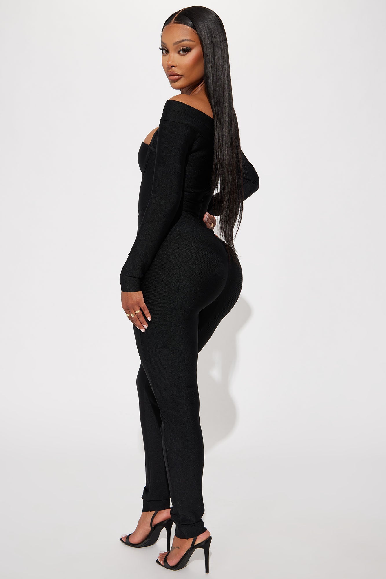 BlackTree Bandage Jumpsuit - view 3
