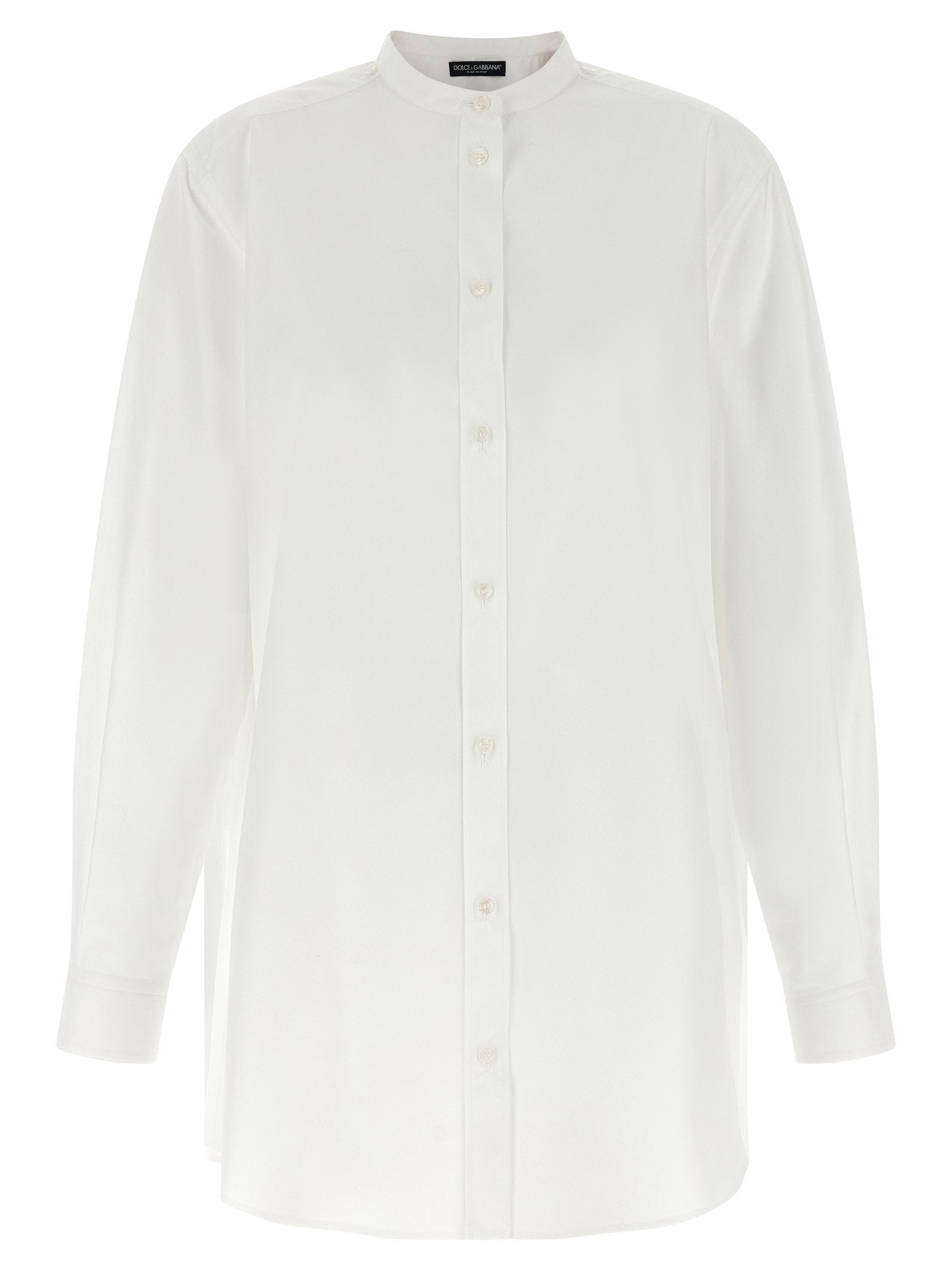Dolce & Gabbana Shirt With Scarf – 70% cotton, 30% silk - view 2