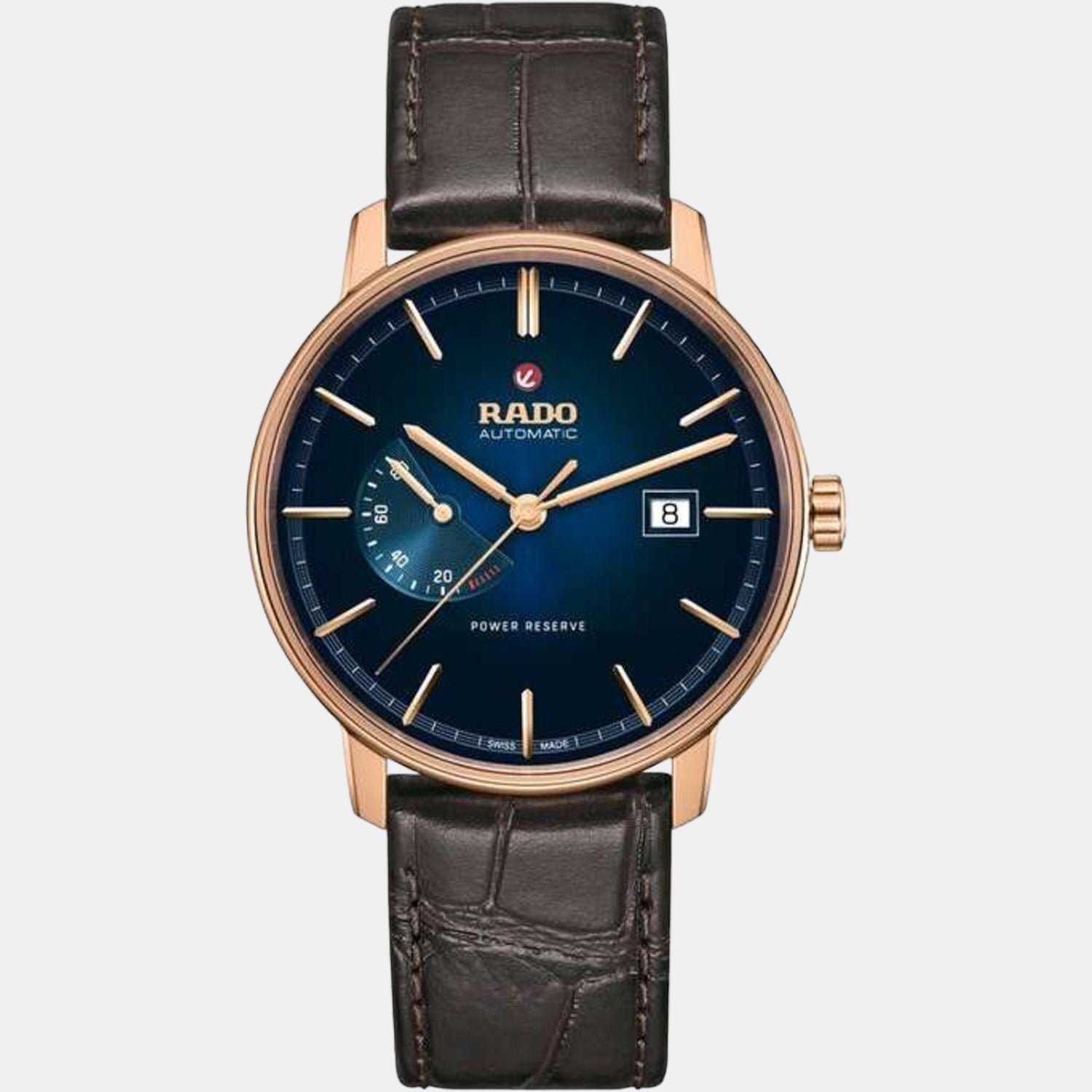 Rado Coupole Men Automatic Blue Dial Analog Leather Watch R22879215 - view 2