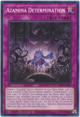Yu-Gi-Oh! Azamina Determination - ROTA-EN073 - Common - 1st Edition