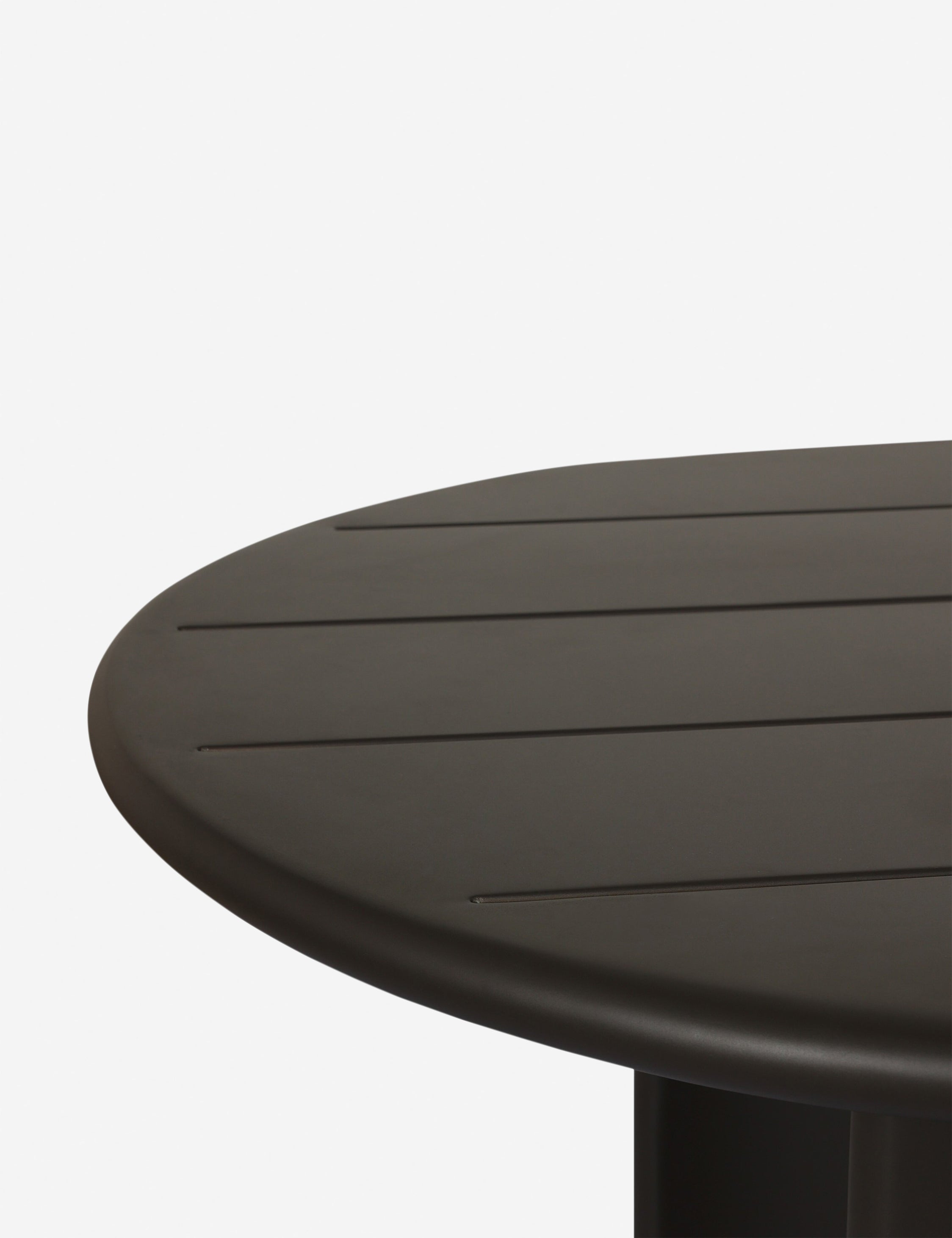 Lulu and Georgia Gilda Outdoor Oval Dining Table - view 17