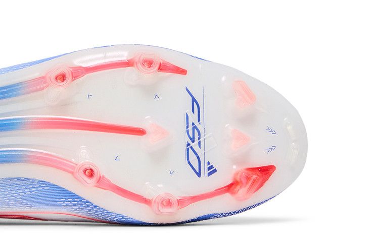 adidas F50 Elite FG Cloud White Solar Red Lucid Blue - view 5