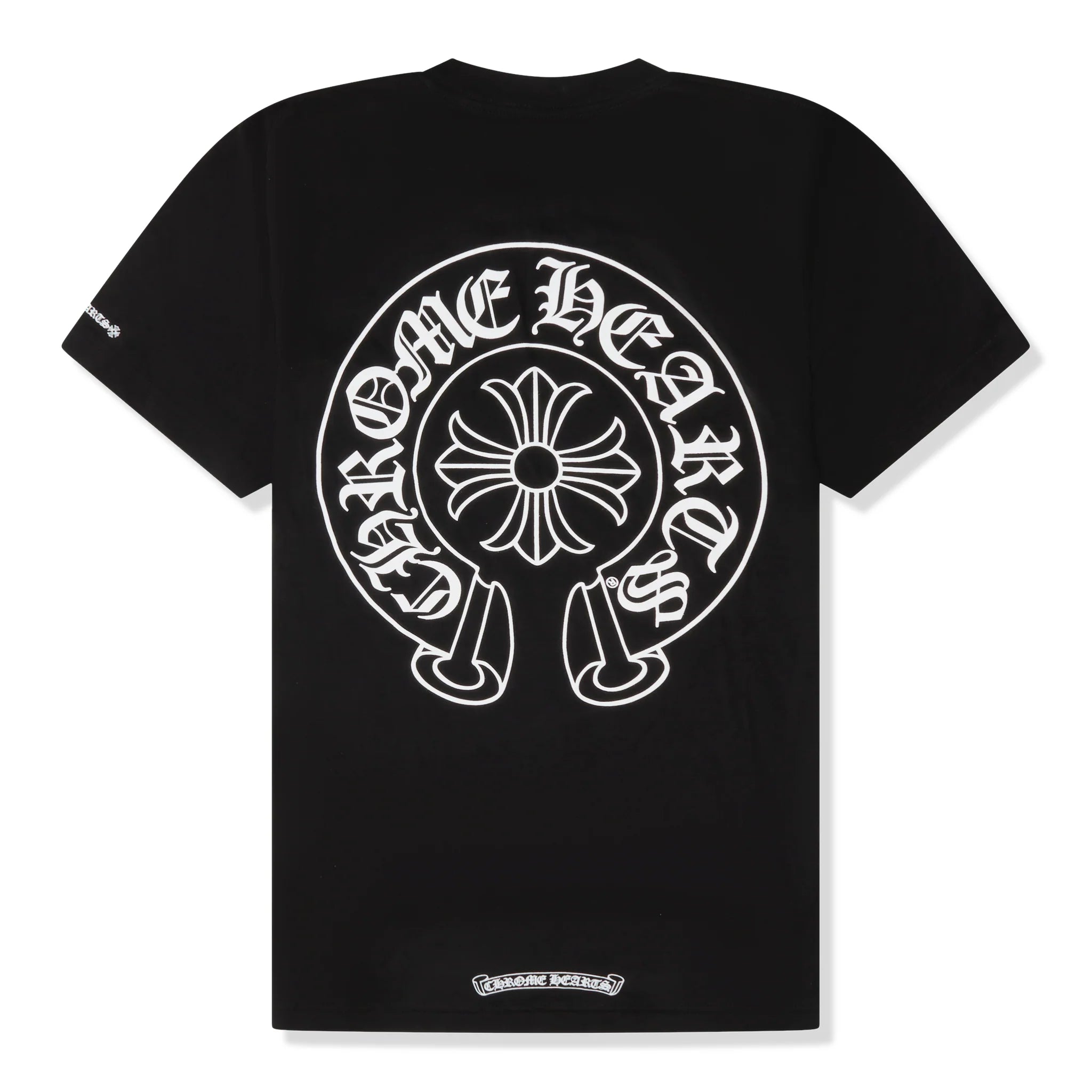 Chrome Hearts Horse Shoe Pocket Logo Black T Shirt - view 2