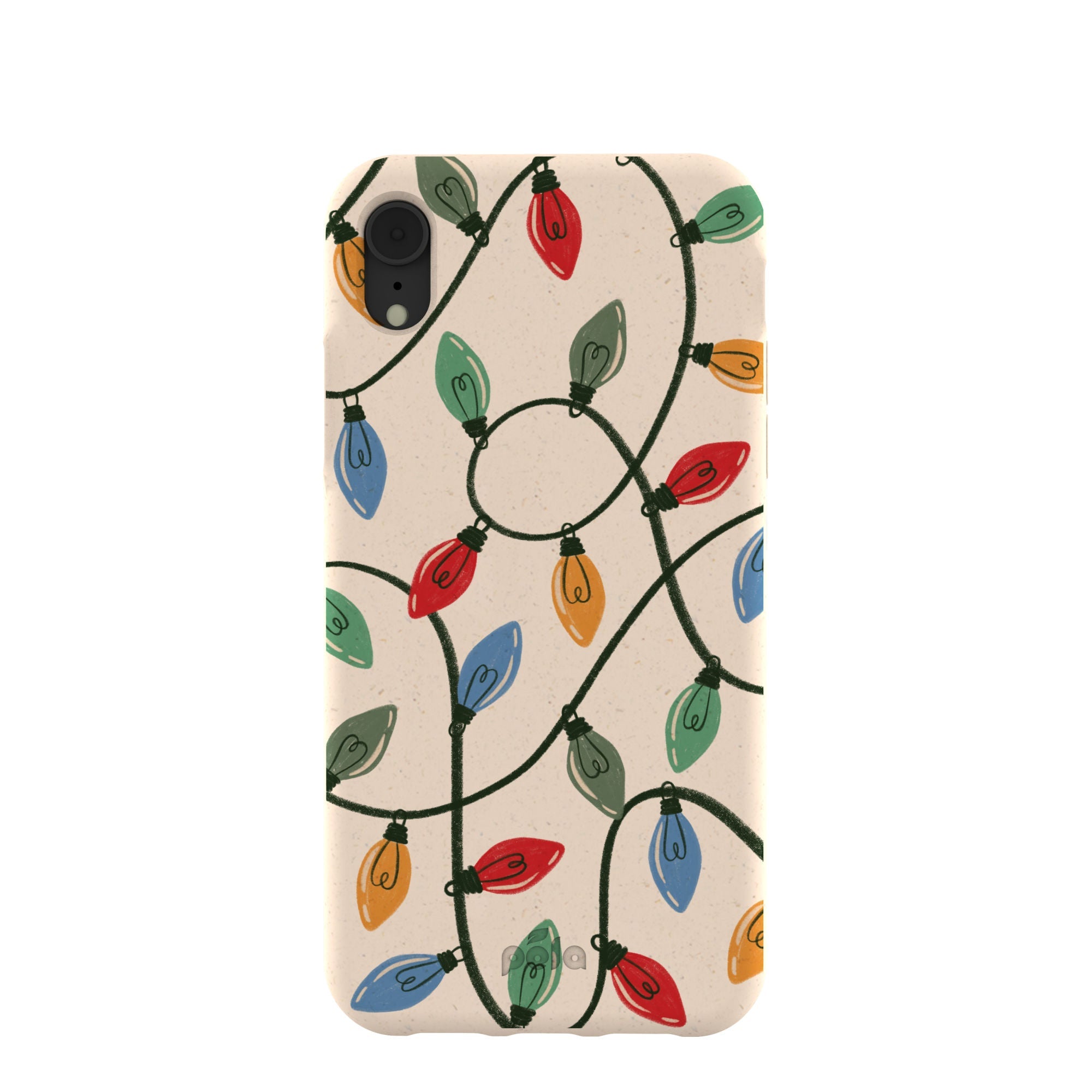 Pela Case Seashell Holiday Lights iPhone XR Case