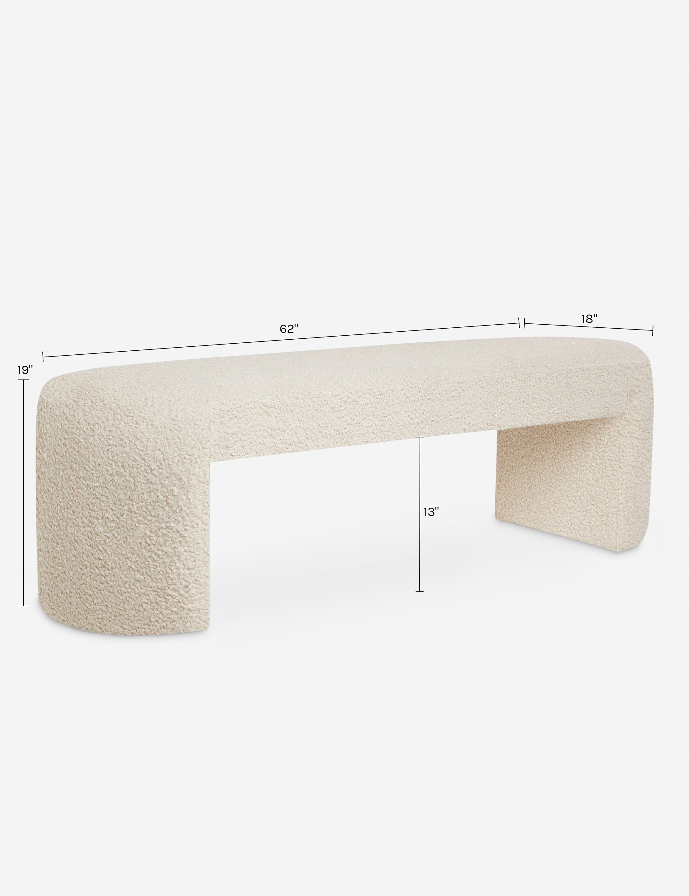Lulu and Georgia Mikhail Bench - view 16