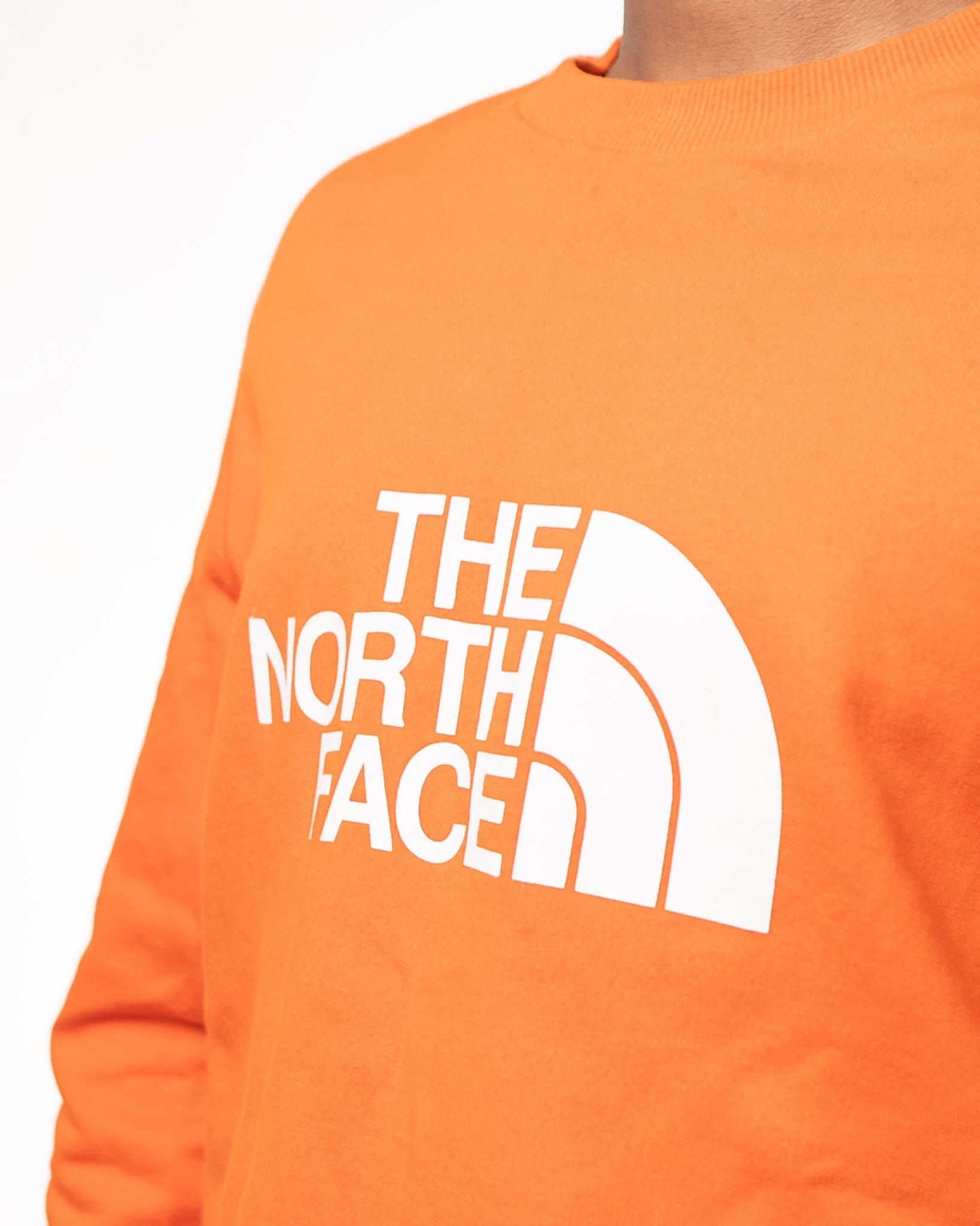 The North Face Drew Peak Crew Sweatshirt - Earthen Copper - view 3