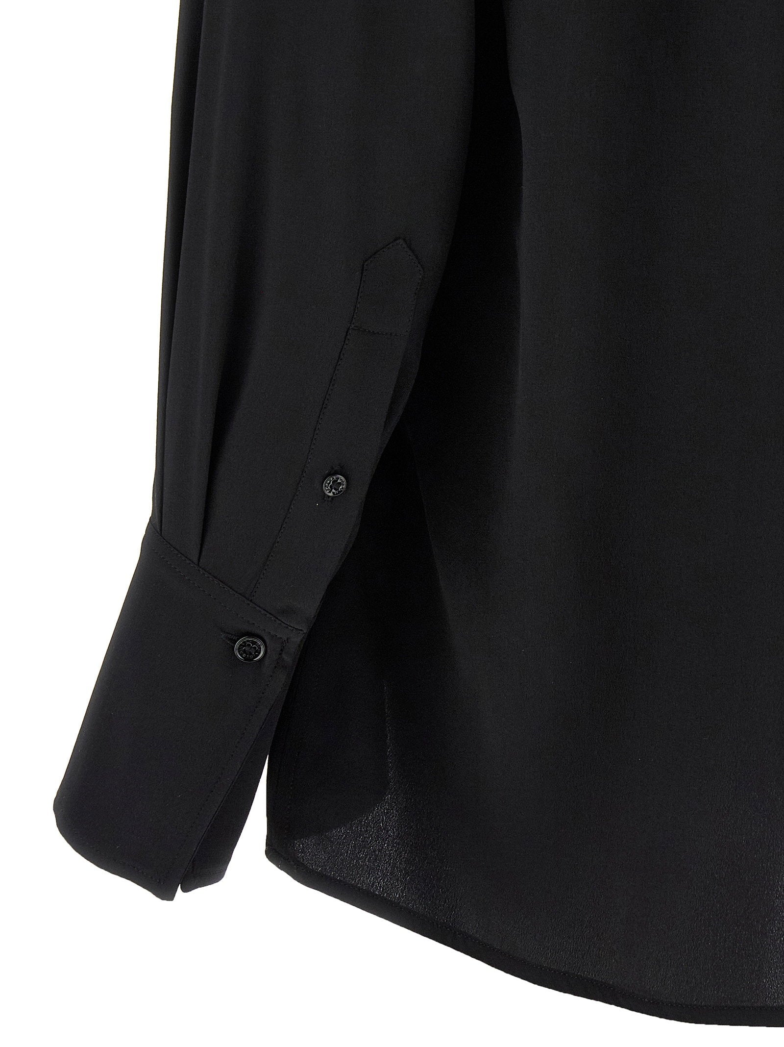 Victoria Beckham Gather Detail Tie Blouse – 100% silk - view 4