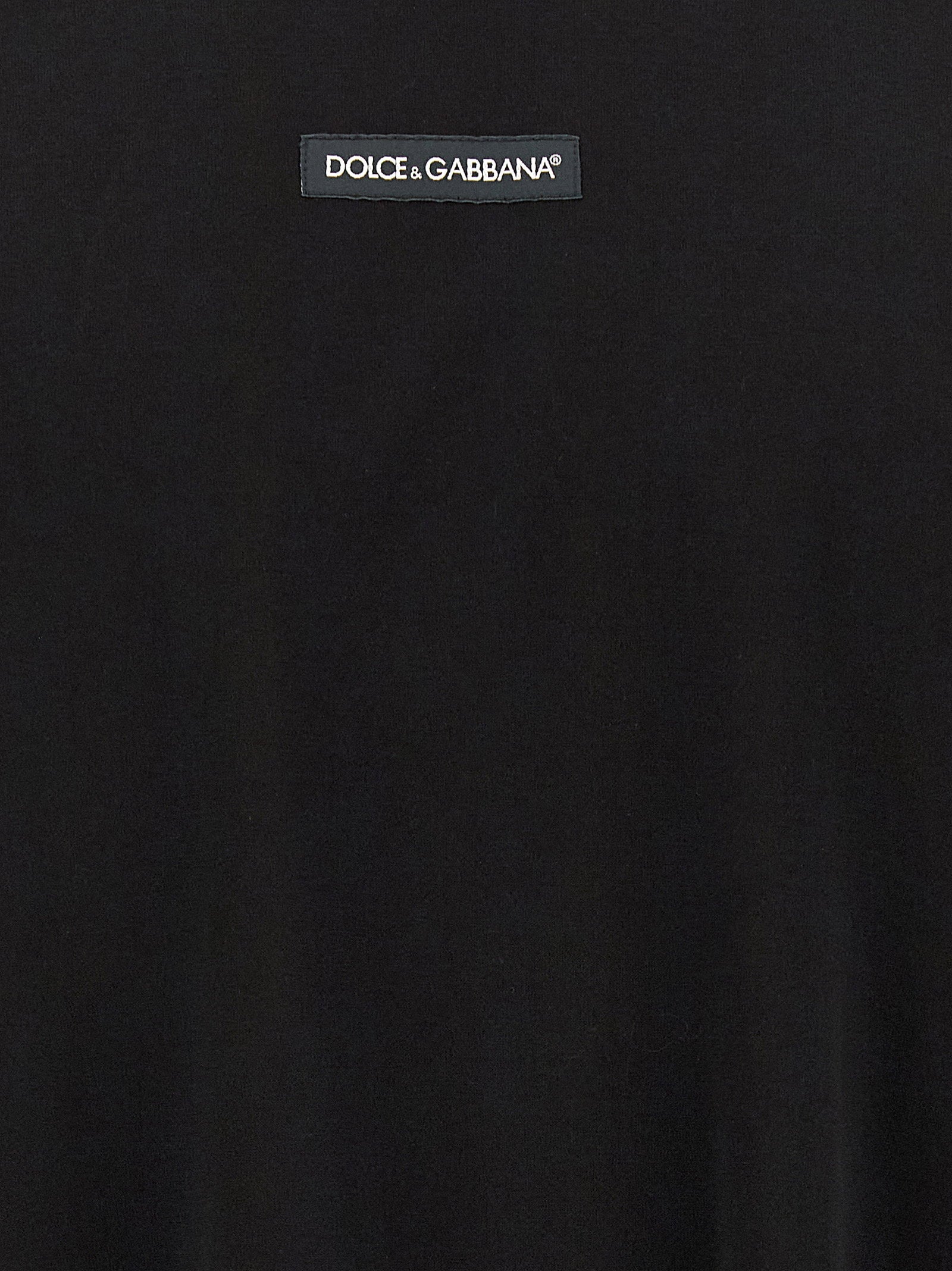 Dolce & Gabbana Logo Patch T-shirt – 100% cotton - view 4