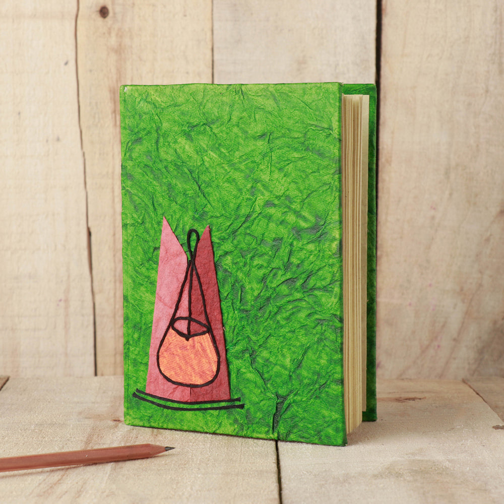 KHUSHBASH - HAPPY LOOM OF EAST Bengal Handmade Paper Notebook (7.5 x 5 in)