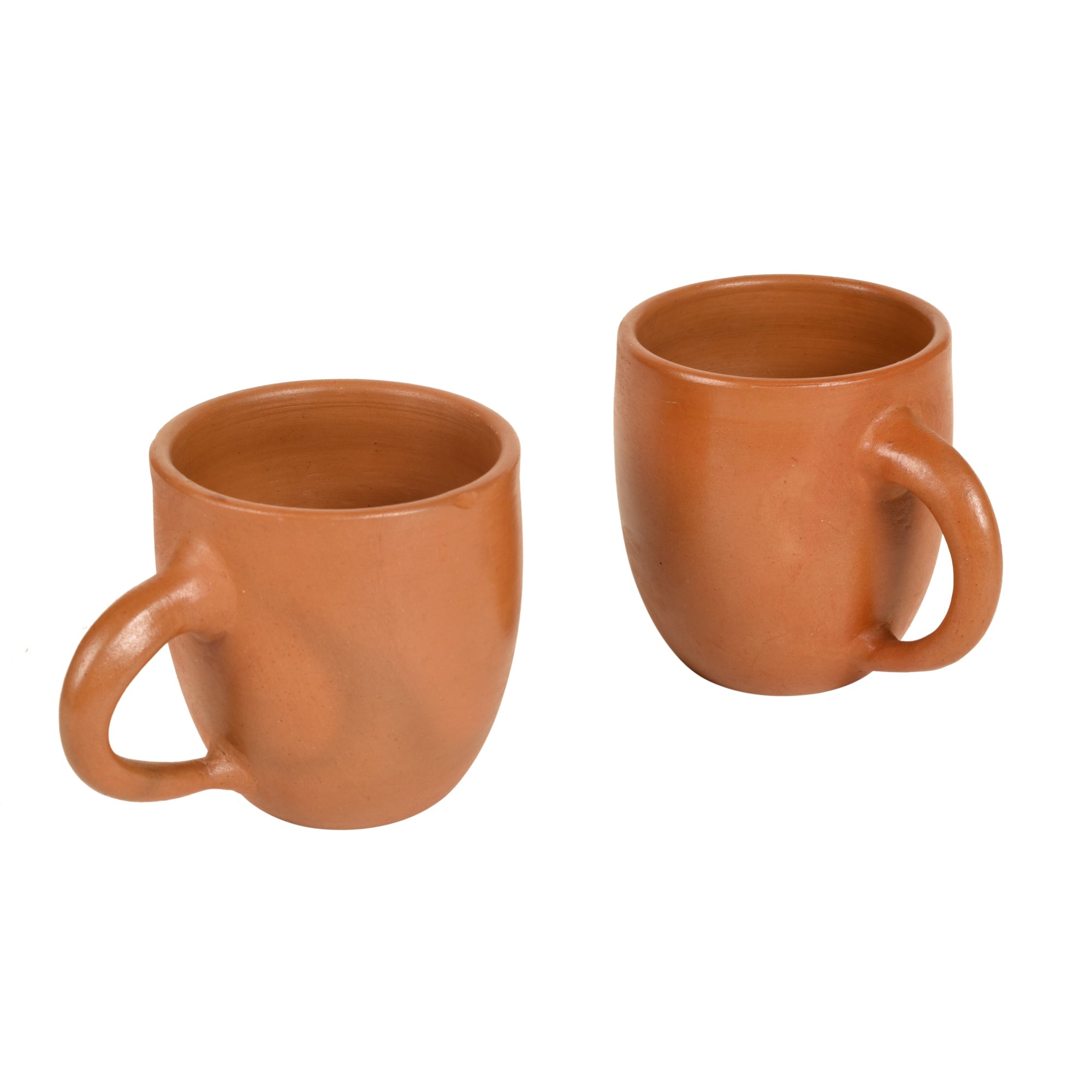 ART CREATIONS BY SUMAN SONTHALIA Brown - Knosh-6 Earthen Cups with Tribal Motifs (Set of 2) - view 4