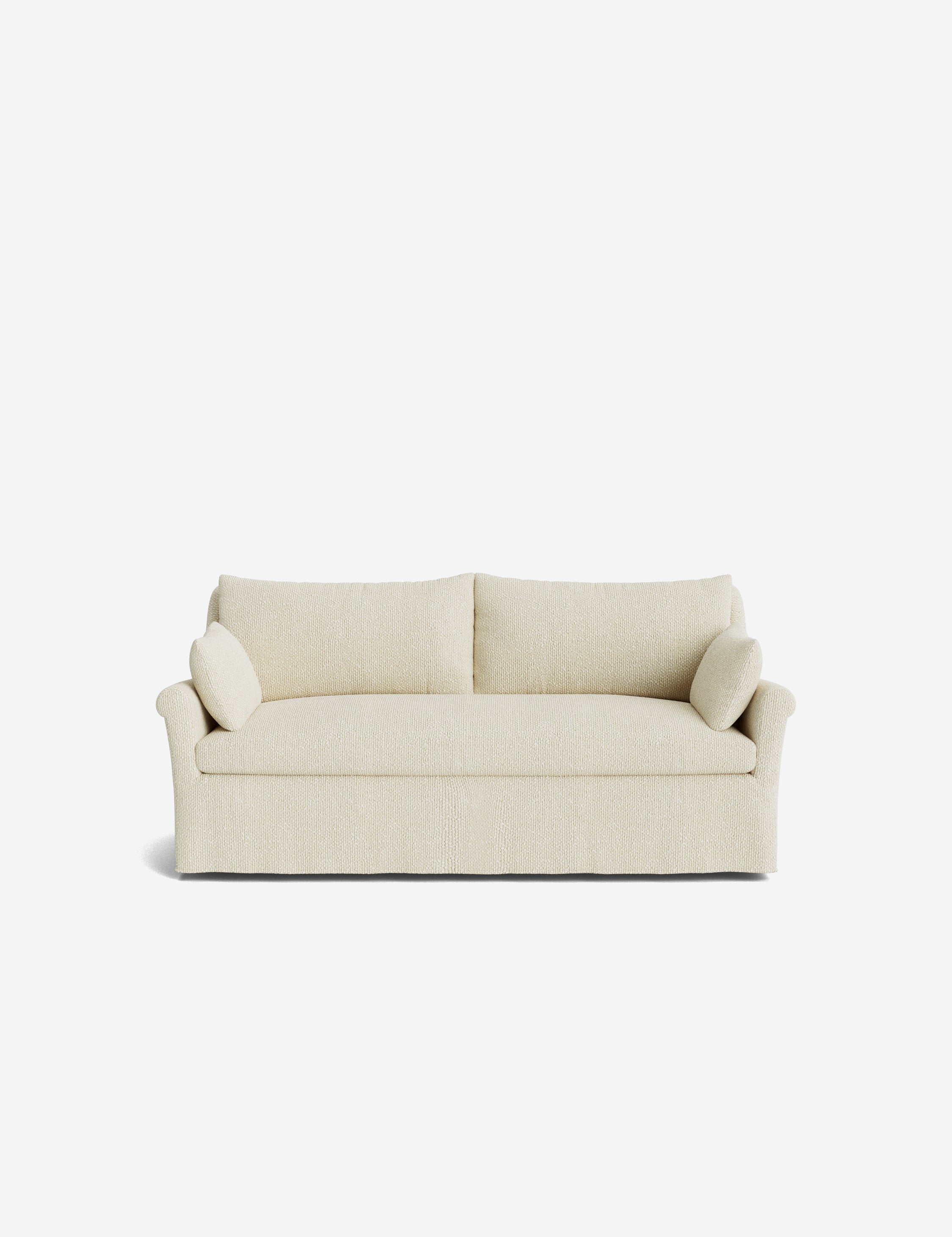 Lulu and Georgia Portola Rolled Arm Slipcover Sofa - view 182