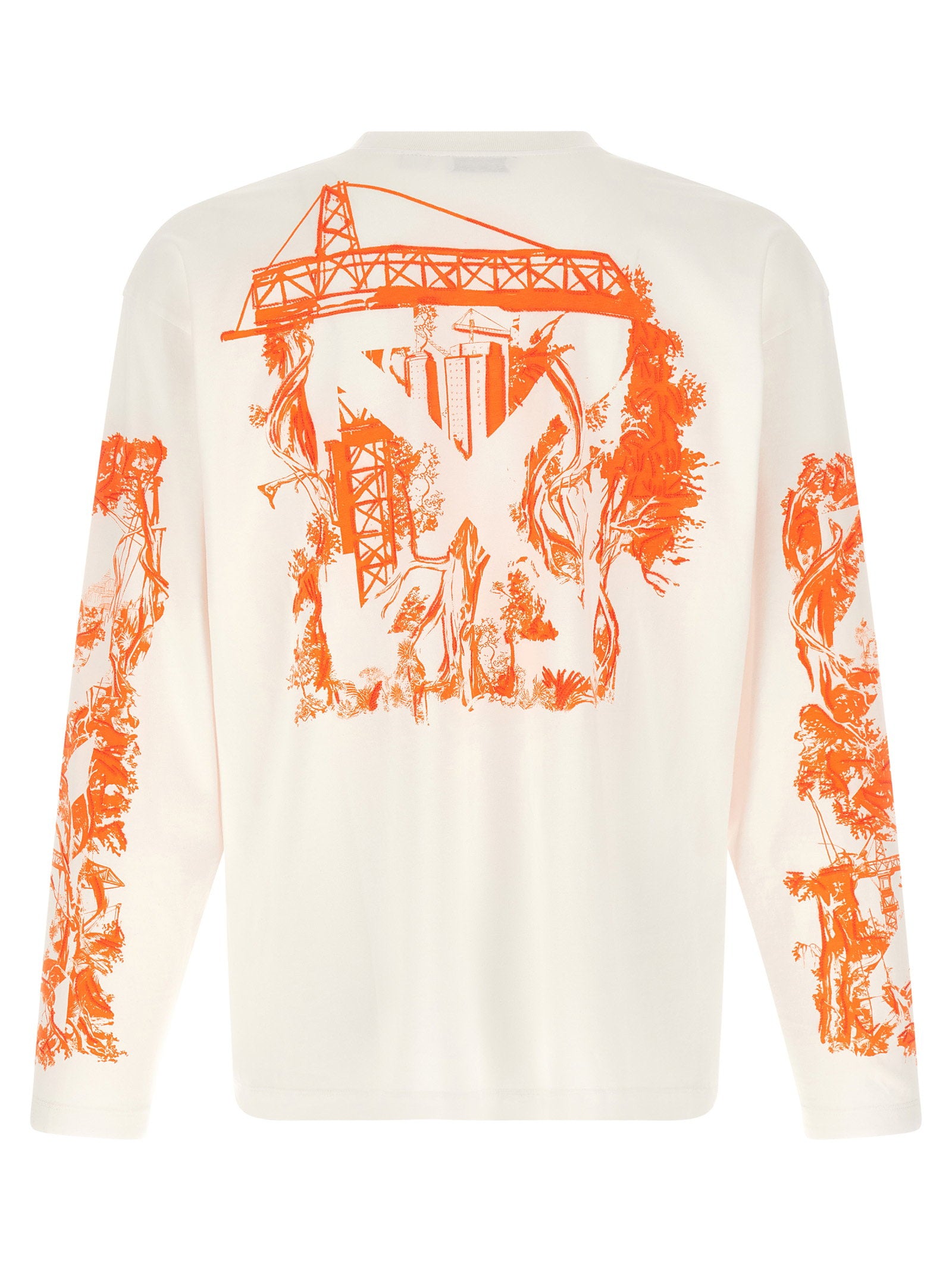 Off White City Nature Skate T-shirt – 100% cotton - view 2