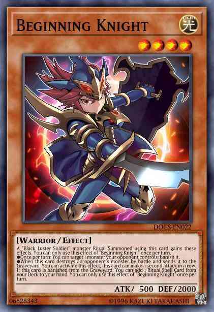 Yu-Gi-Oh! Beginning Knight - DOCS-EN022 - Super Rare - Unlimited