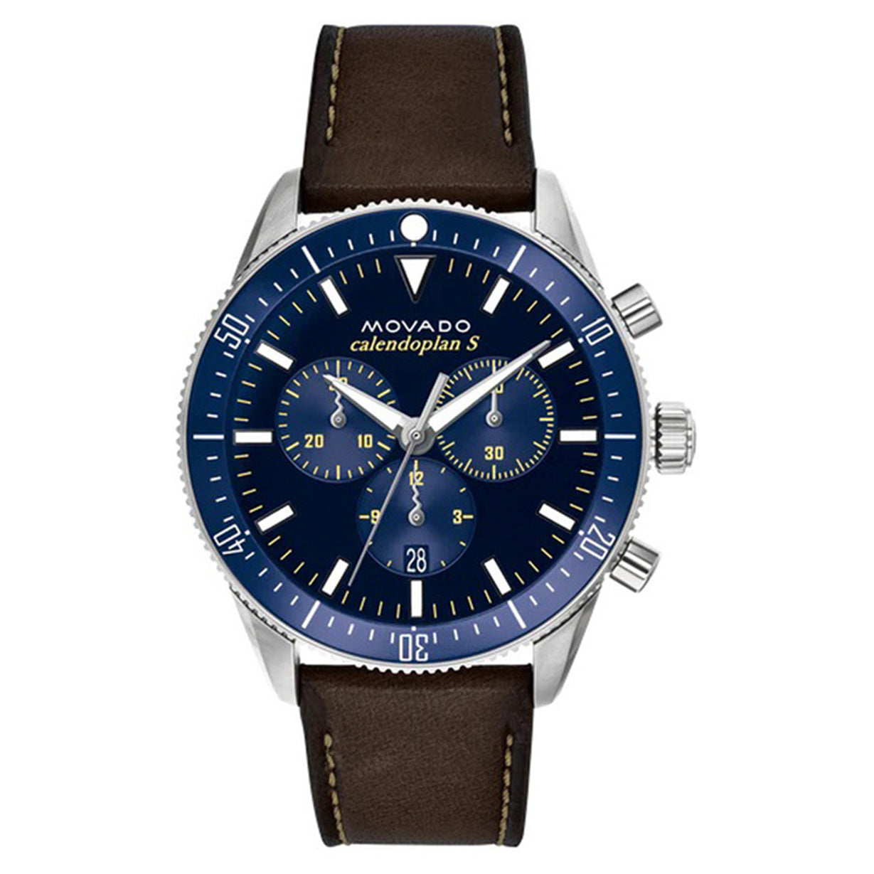 Movado Calendoplan Blue Dial Men 42mm - view 4