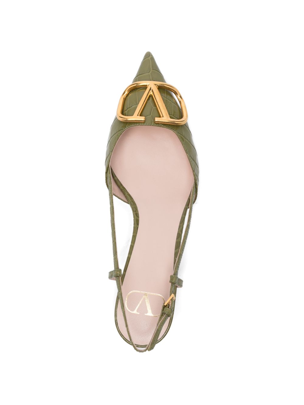 Valentino Garavani VLogo Signature slingback pumps - view 3