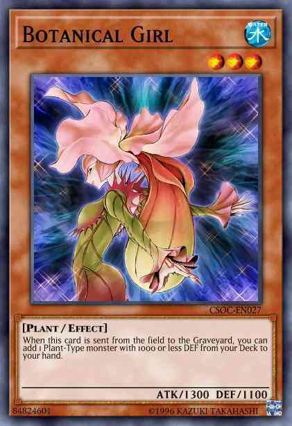 Yu-Gi-Oh! Botanical Girl - CSOC-EN027 - Common - Unlimited